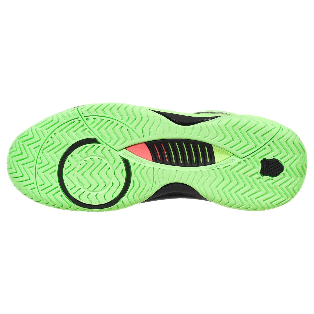 Breathable Ventilation K-Swiss Men's Hypercourt Supreme 2 - Soft Neon Green/Black