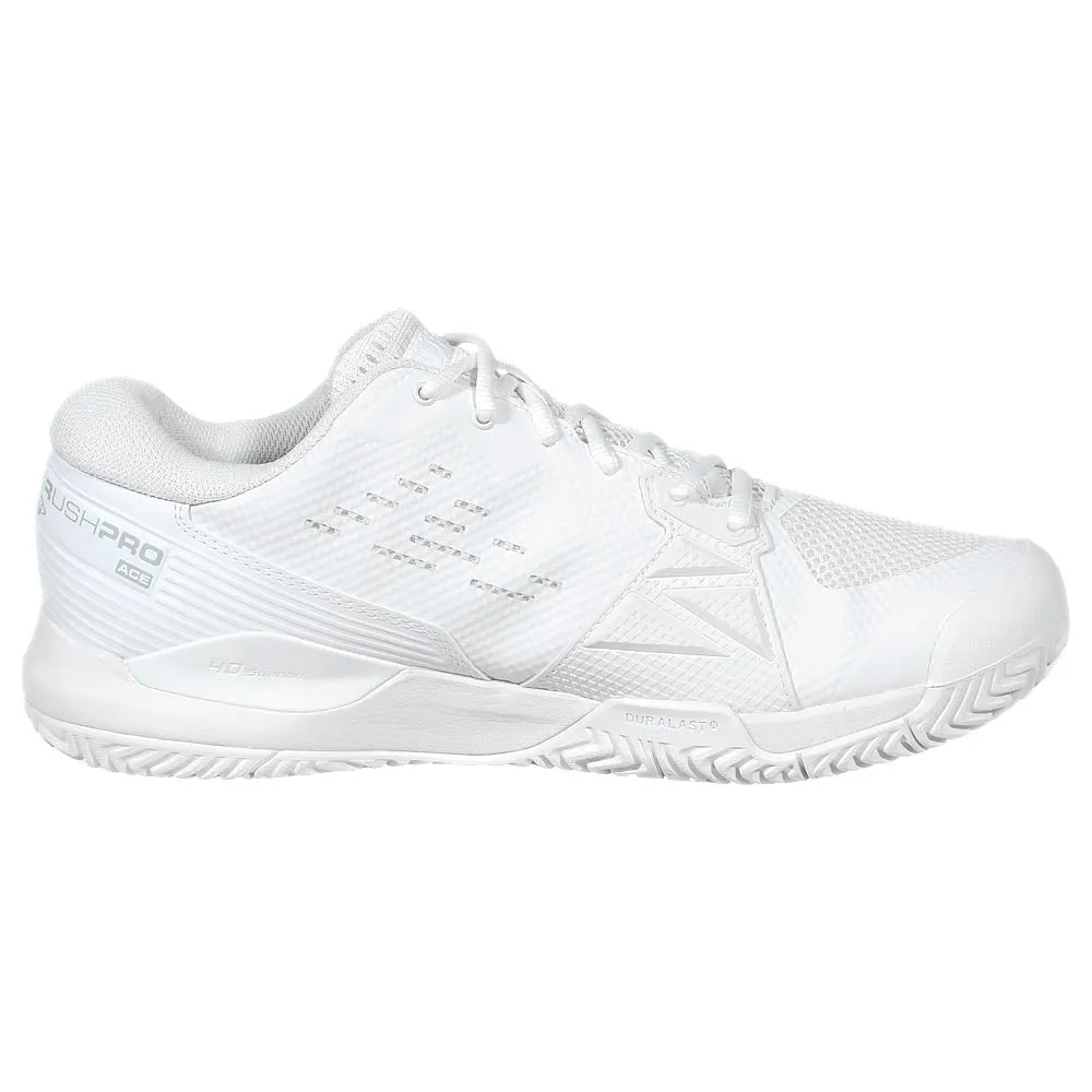 Breathable Material Wilson Men's Rush Pro Ace - White