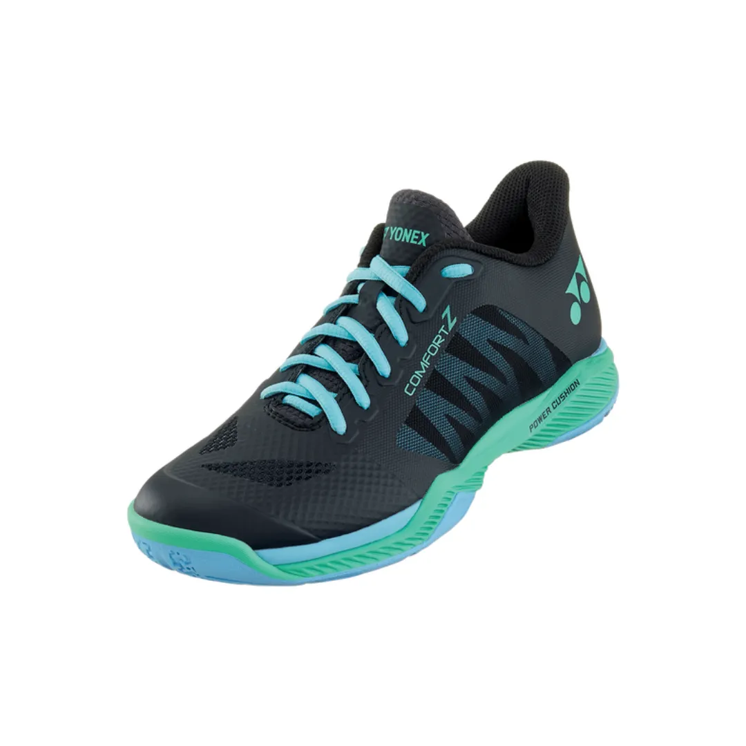 Yonex Power Cushion Comfort Z3 Ladies Court Shoes [Black/Mint] Enhanced Ankle Support