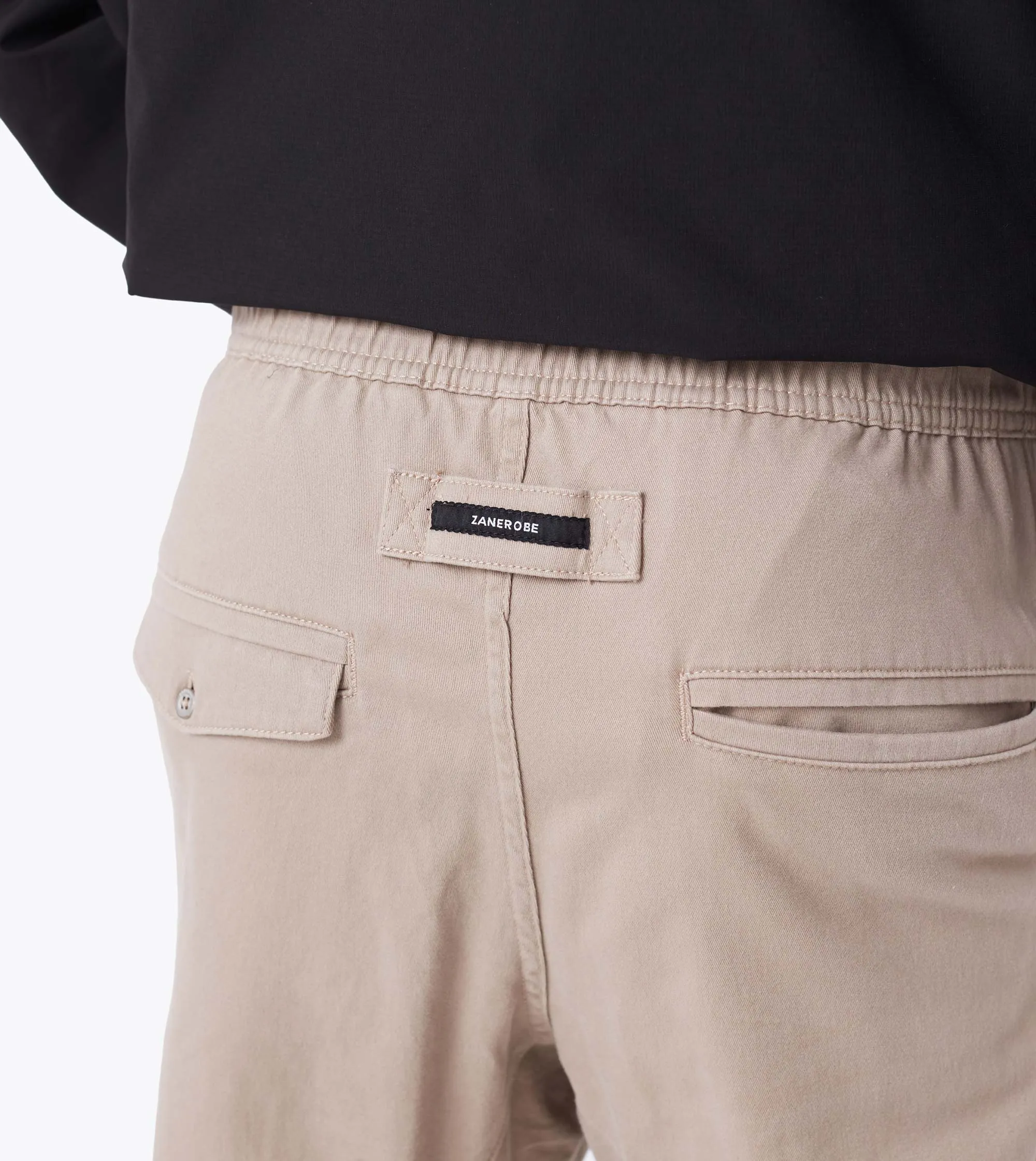 Comfortable Waistband Sporty Look Sureshot Jogger Sandstone