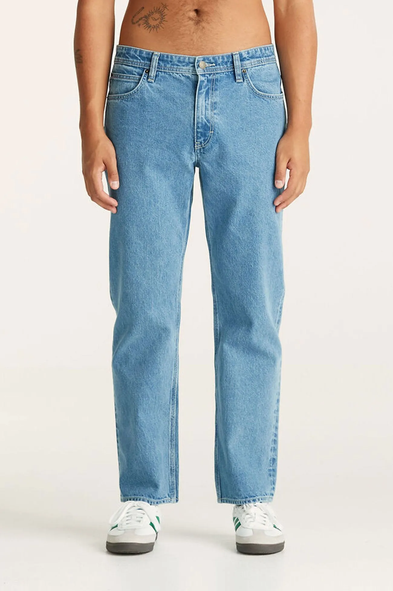 L-Three Baggy Jean Radio Edit Blue Durable Weave Neat And Easy