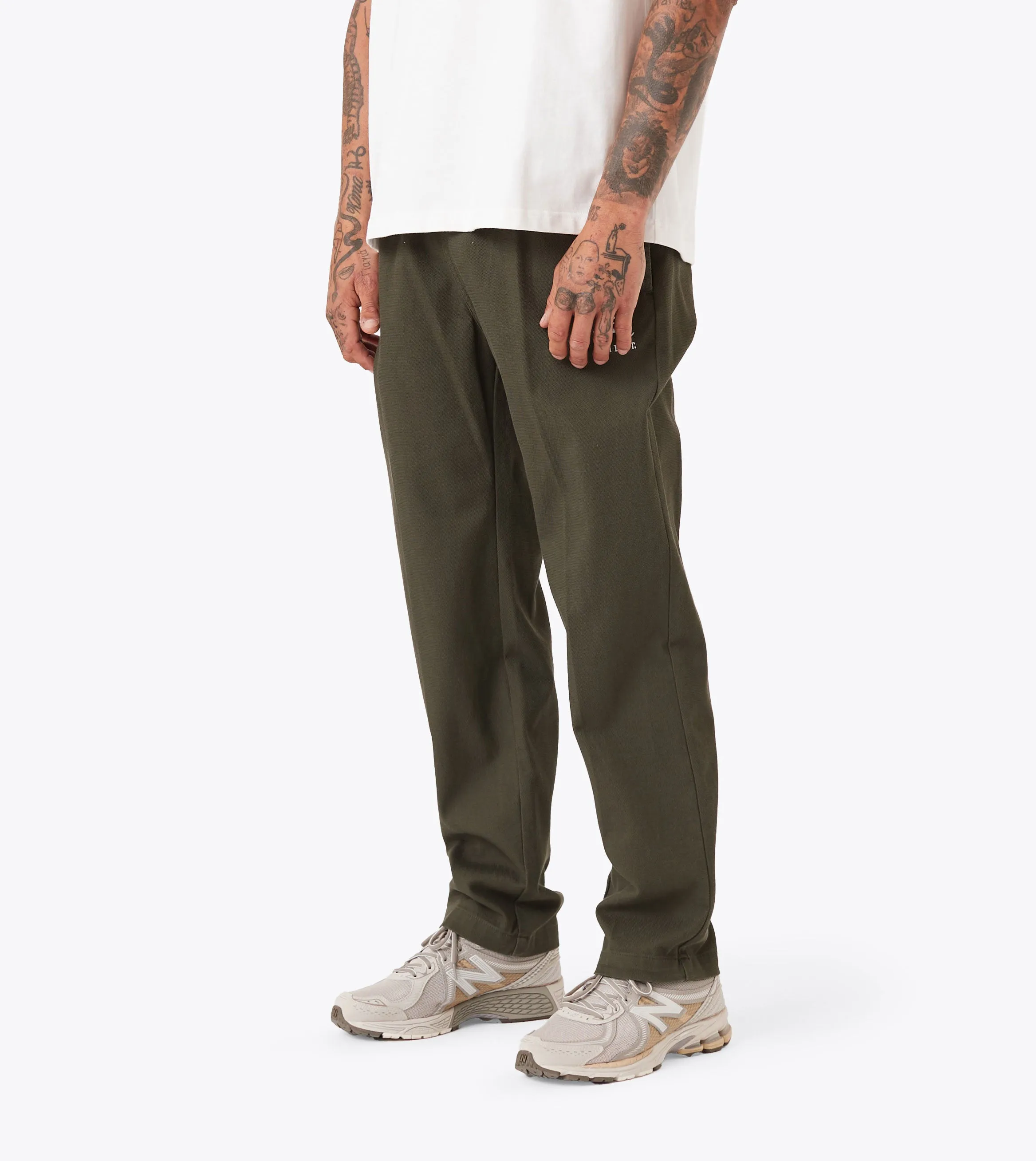 Comfy Waistband Warm-up Pant Olive