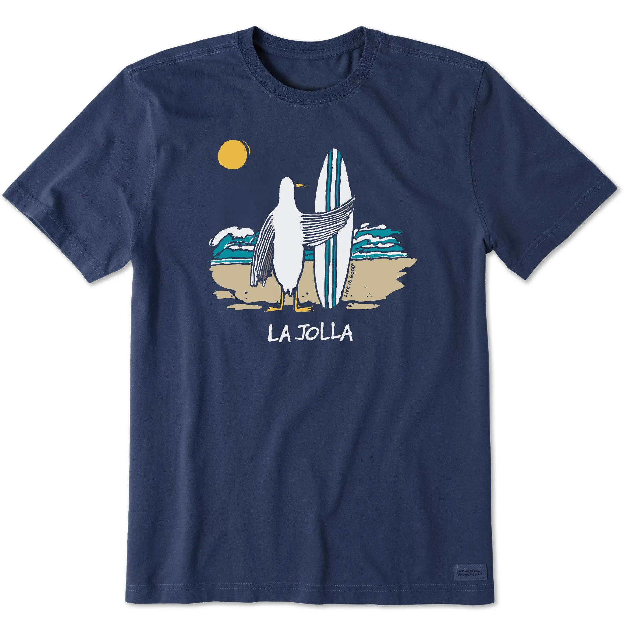 Men's Surf La Jolla Gull Short Sleeve Crusher-LITE Tee Light Stretch