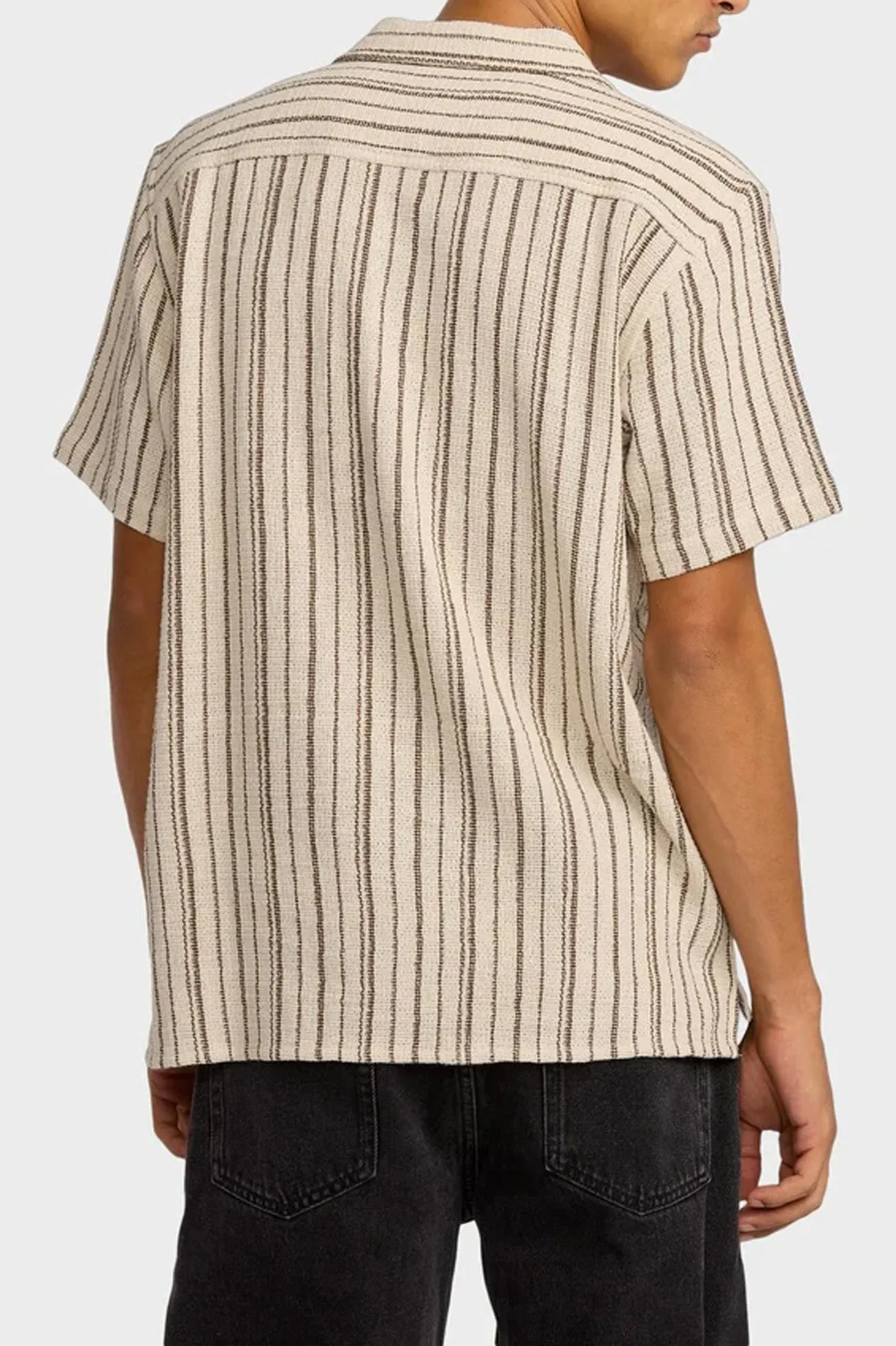 All Purpose Wear Vacancy Stripe Short Sleeve Ceramic