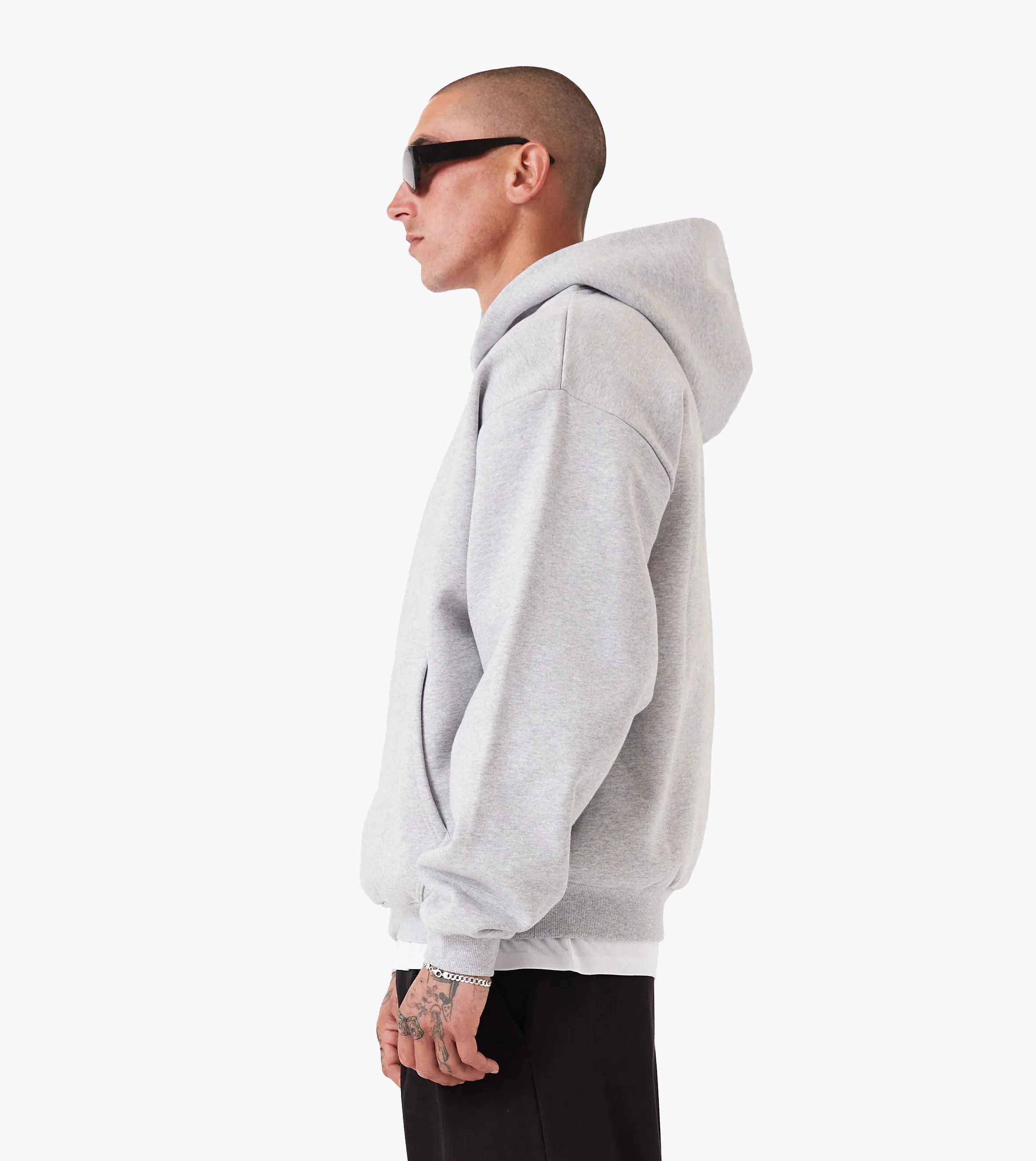Box Hood Grey Marle Casual Comfort Fresh Sporty