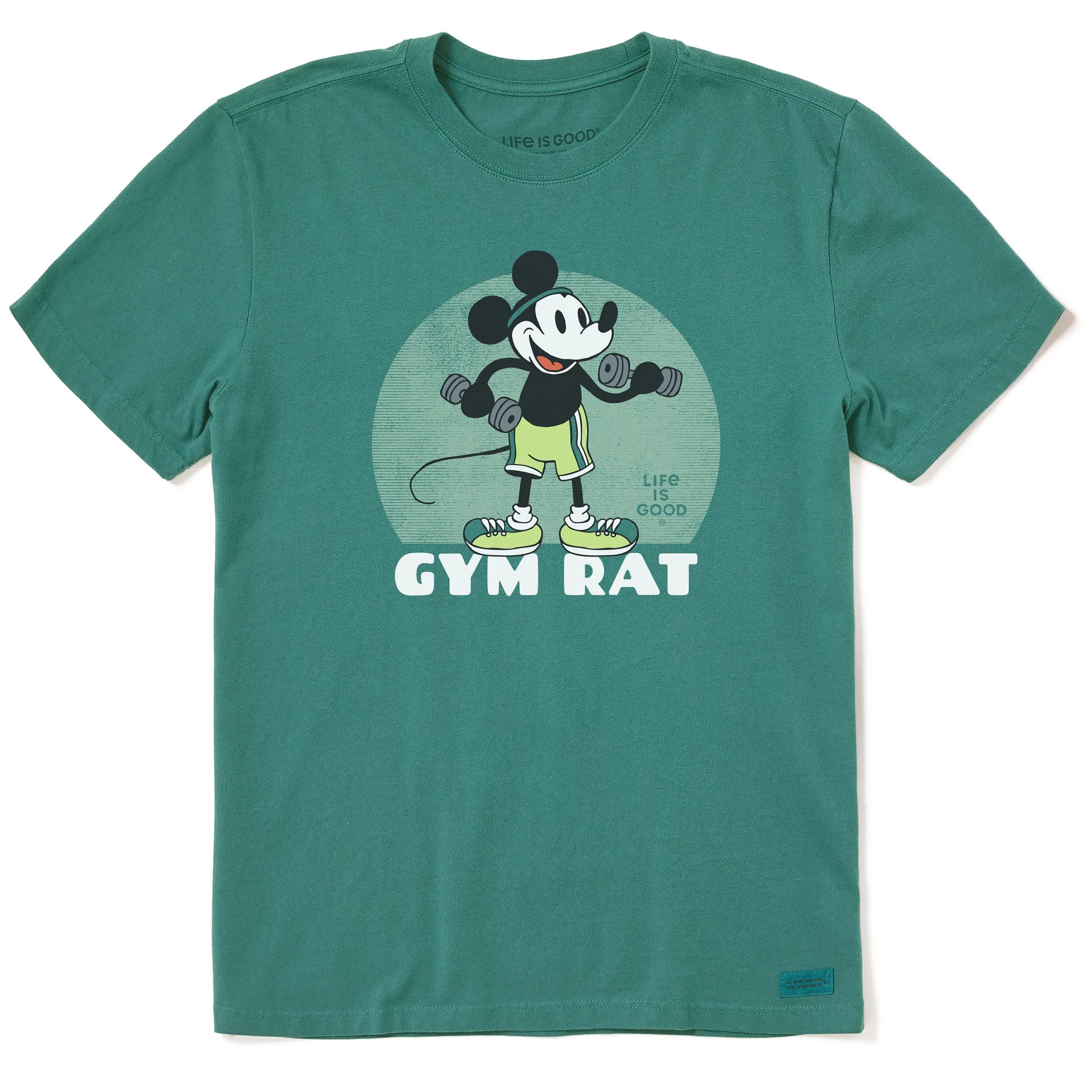 Men's Gym Rat Willie Short Sleeve Crusher Tee cotton material