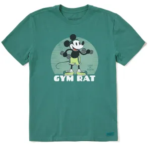 Men's Gym Rat Willie Short Sleeve Crusher Tee cotton material