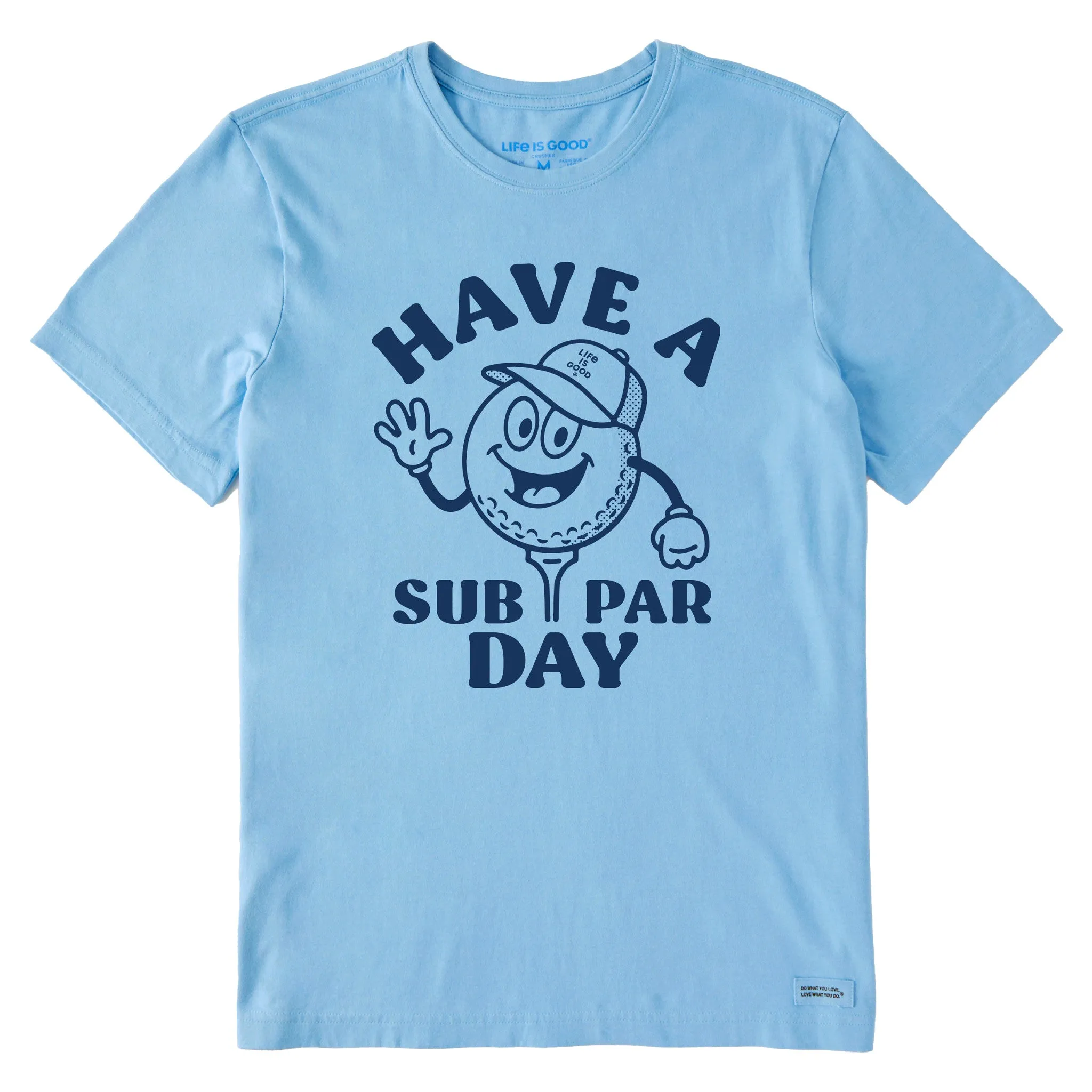 Men's Have a Sub Par Day Short Sleeve Tee Comfy Waistband