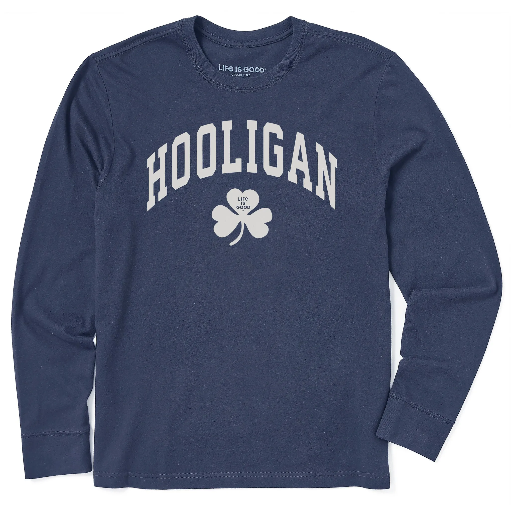 Wedding Men's Hooligan Arch Long Sleeve Crusher Tee