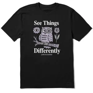 Men's See Things Differently Short Sleeve Tee Comfortable Weave