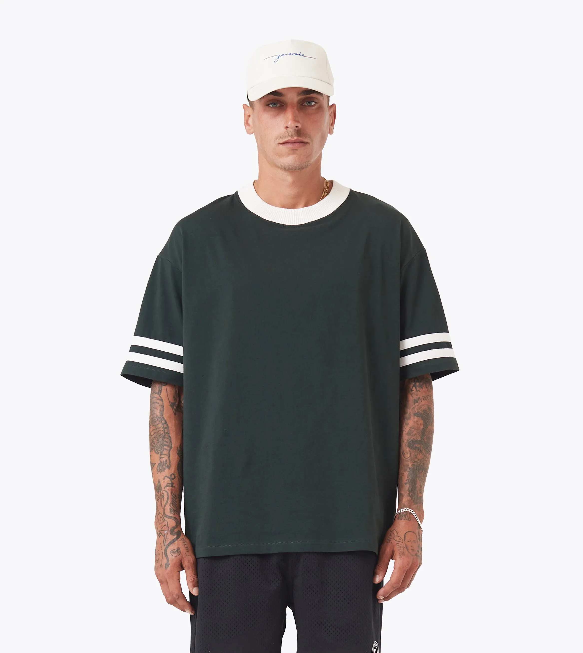 Eco Friendly Dyes QB Lounge Tee Forest