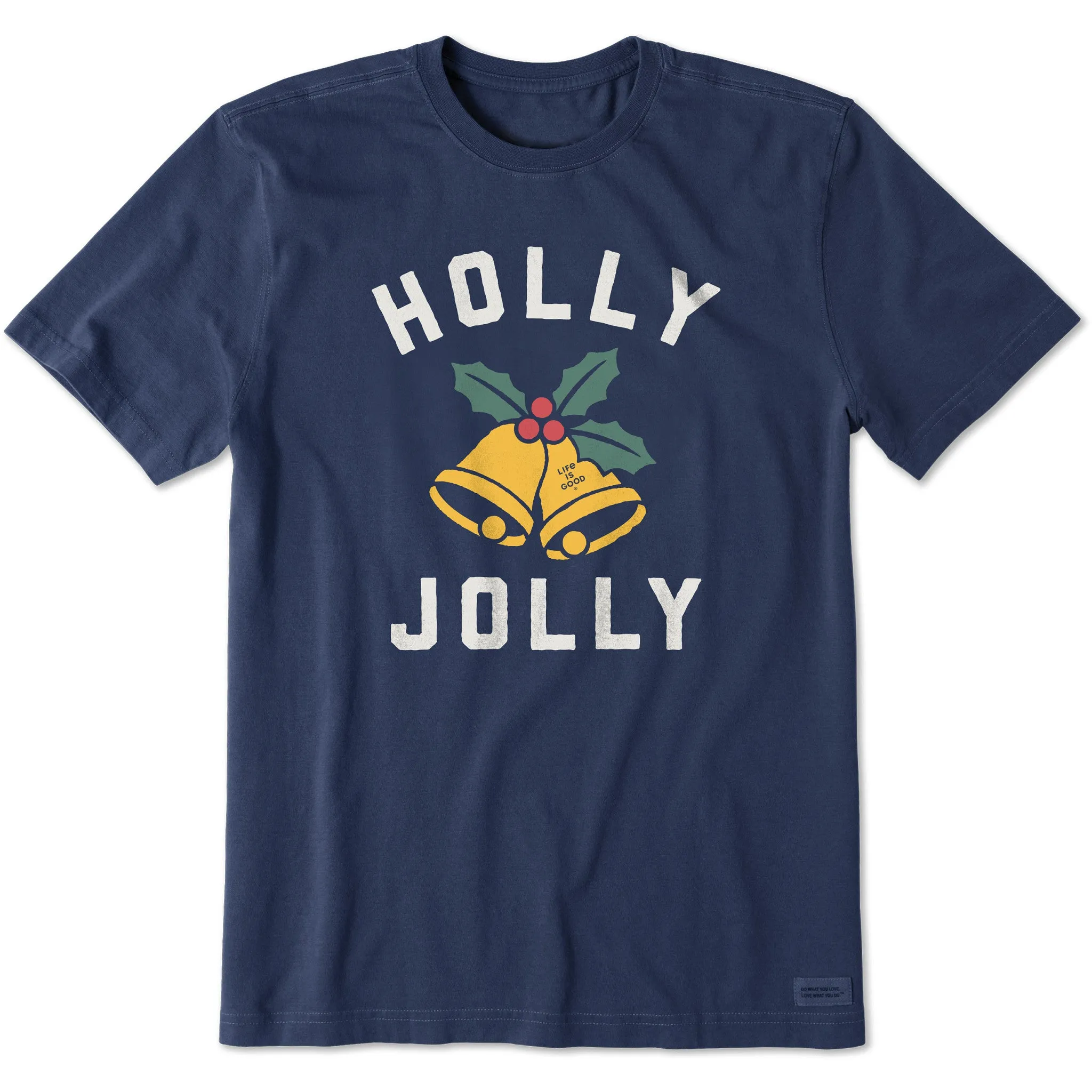 Men's Holly Holly Athletic Short Sleeve Crusher Tee Stylish Wear