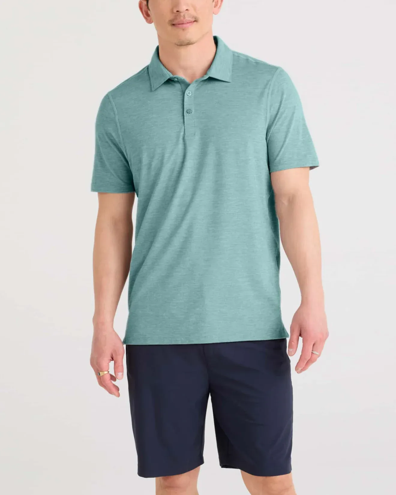 Hand washable Fit Tech SAXX: Men's 8" Caddie Short - Dark Ink