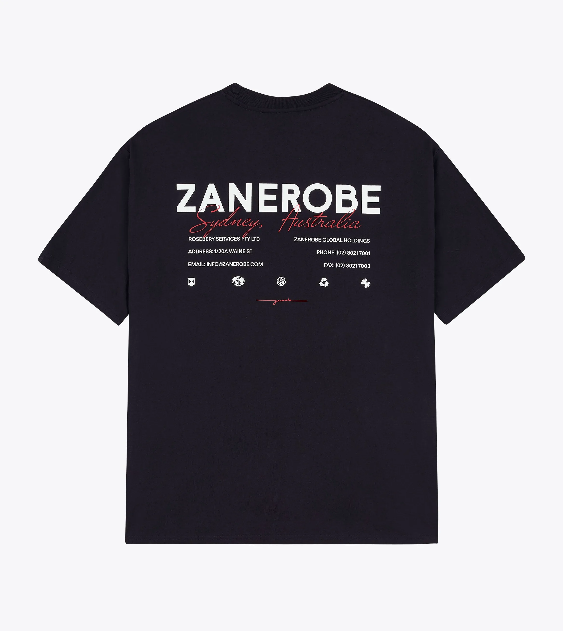 ZR Box Tee Black Classic Wearable