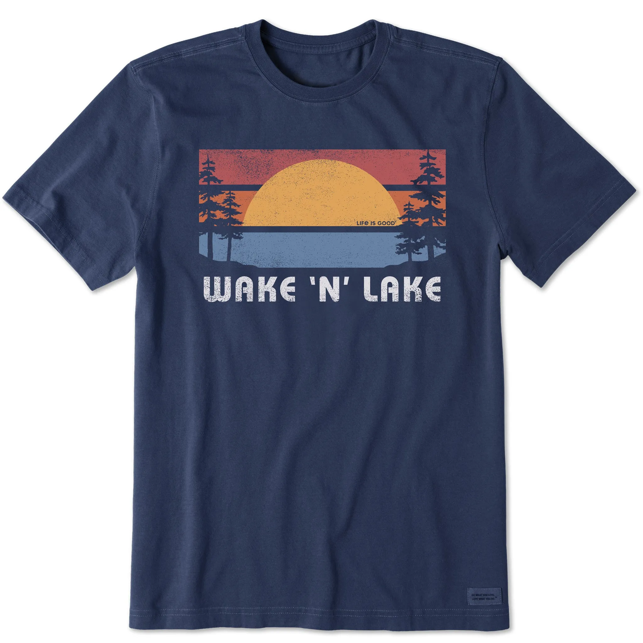 Quick Comfort Men's Wake N Lake Short Sleeve Tee