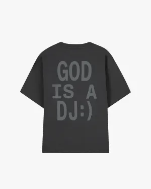 God is a DJ Tee Ash Comfort Wearable quick-drying