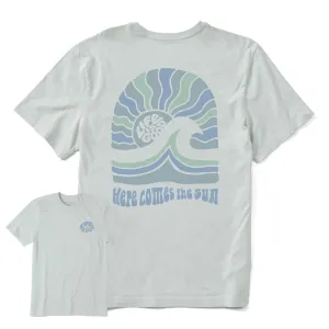 Men's Here Comes The Sunshine Arch Short Sleeve Crusher-LITE Tee Light Flex All-Purpose Comfort