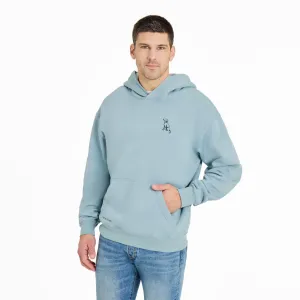 Men's Simple Dog Good Vibes Fleece Hoodie product urban fashion sense Everyday Comfort