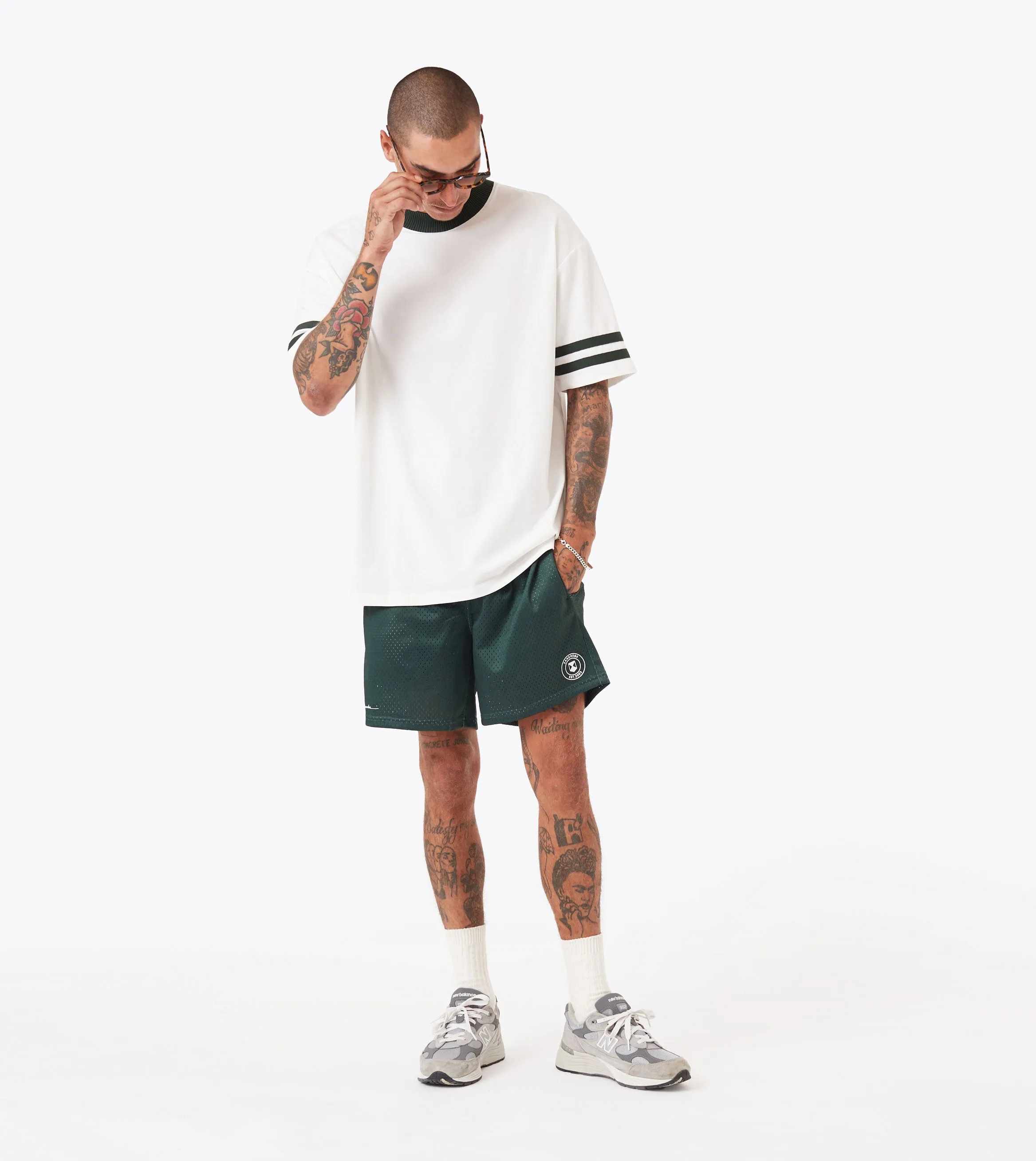 QB Lounge Tee Vintage White Simple and Relaxed Plus size confidence