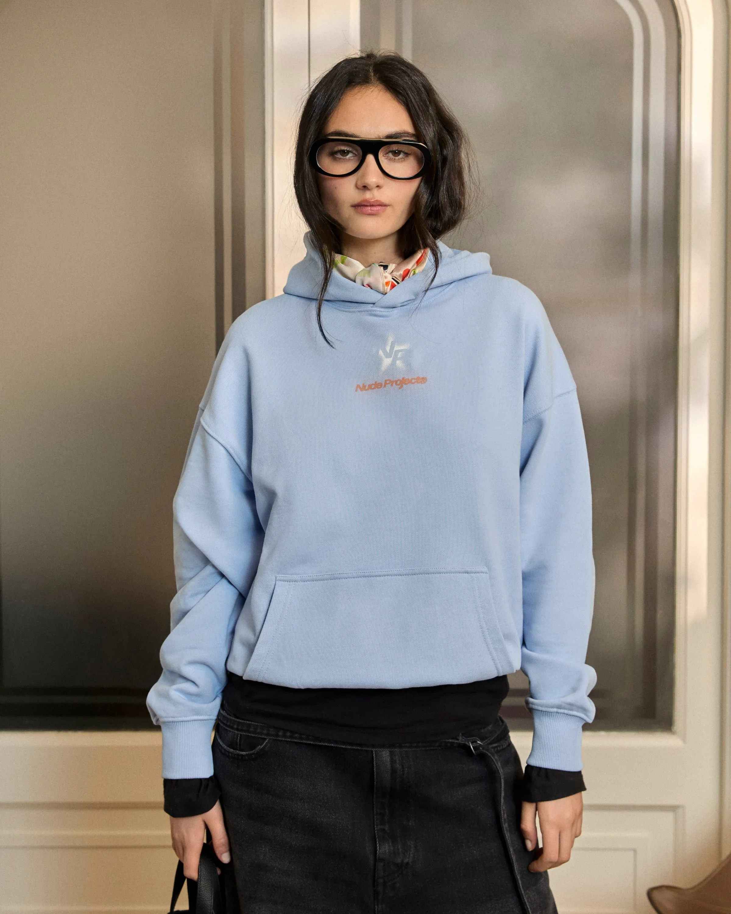 Seoul Hoodie Light Blue adults Comfortable Outfit