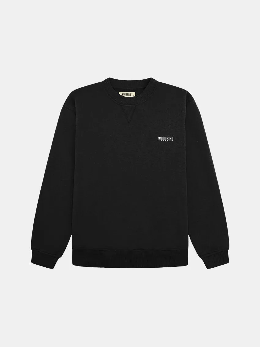WBCane Ming Sweatshirt Black single layer