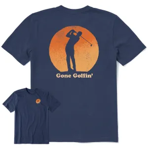 Men's Gone Golfin' Short Sleeve Tee Formal Style