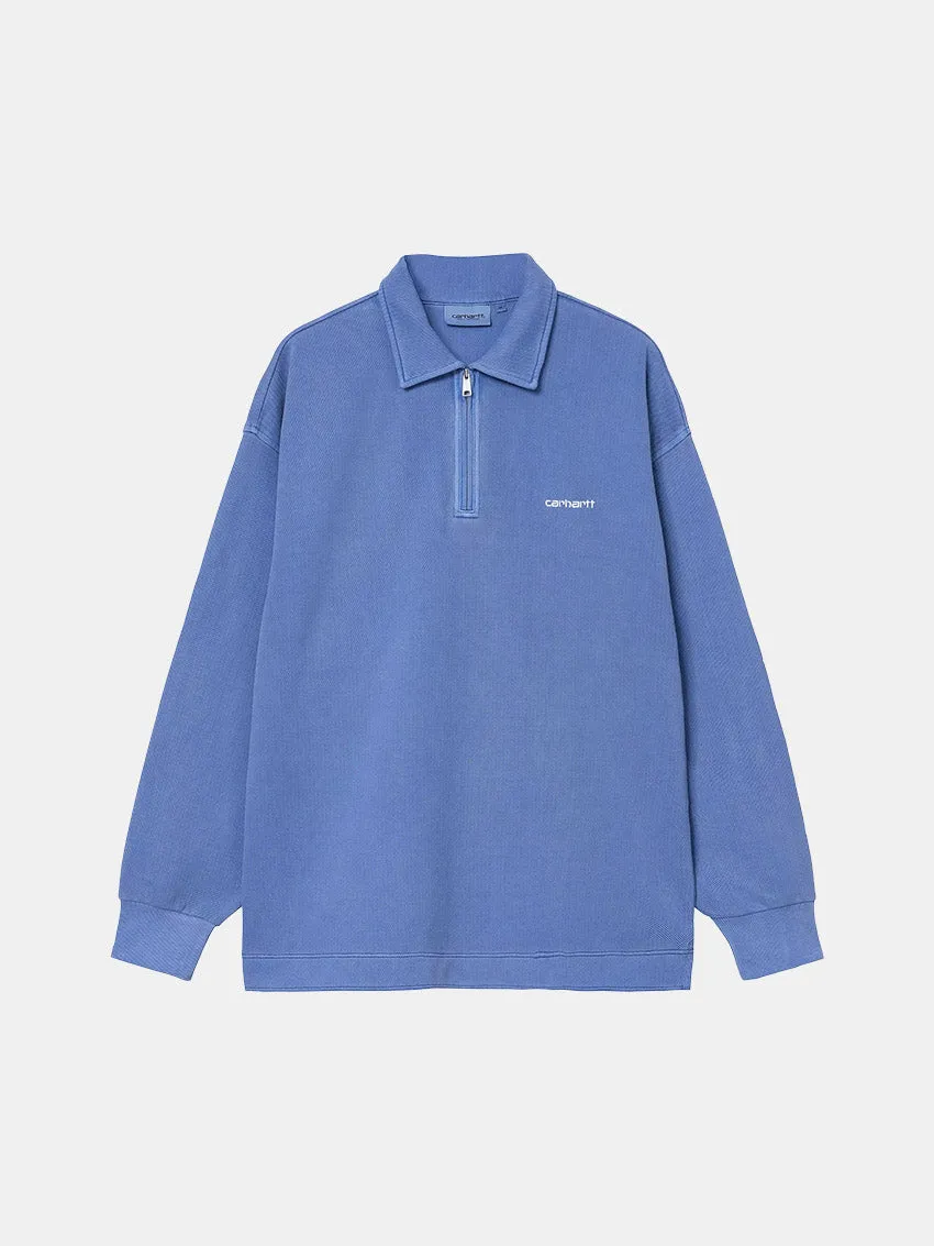 Street Ready Pique Sweatshirt Wolfsbane Garment Dyed