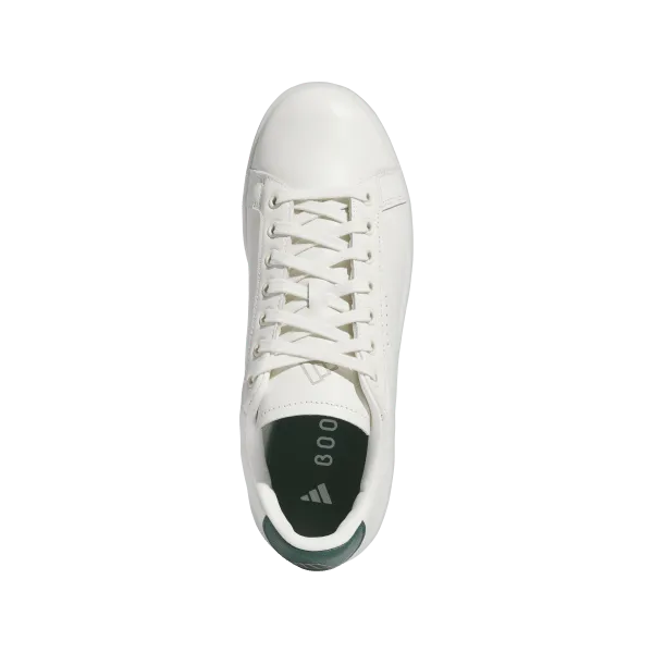 Adidas Go-To Spikeless 2.0 Golf Shoes Low - Cloud White / Collegiate Green Freeze Proof Dream Walk