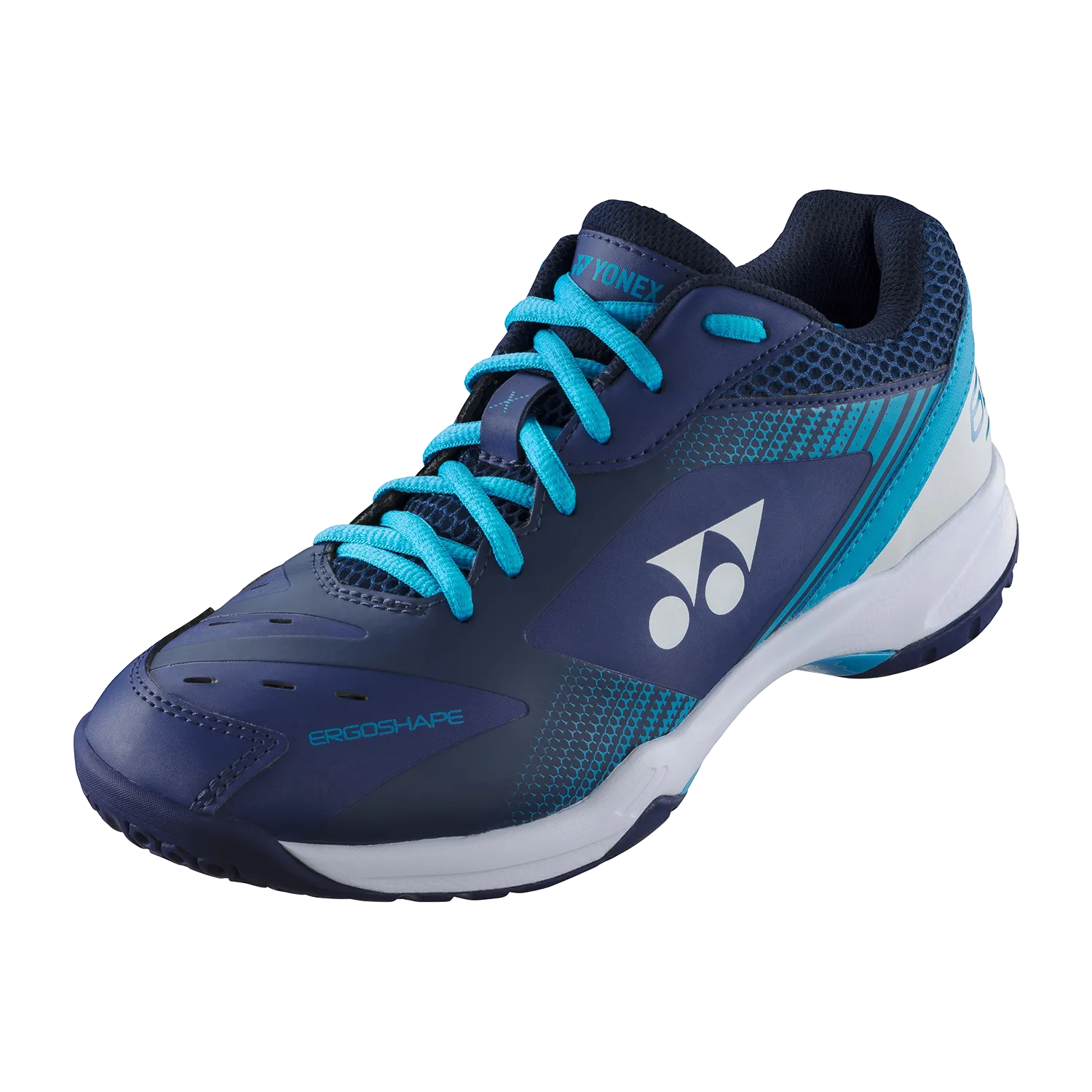 Yonex Power Cushion 65 X3 Unisex Badminton Shoes (Navy Blue) Grip Prime