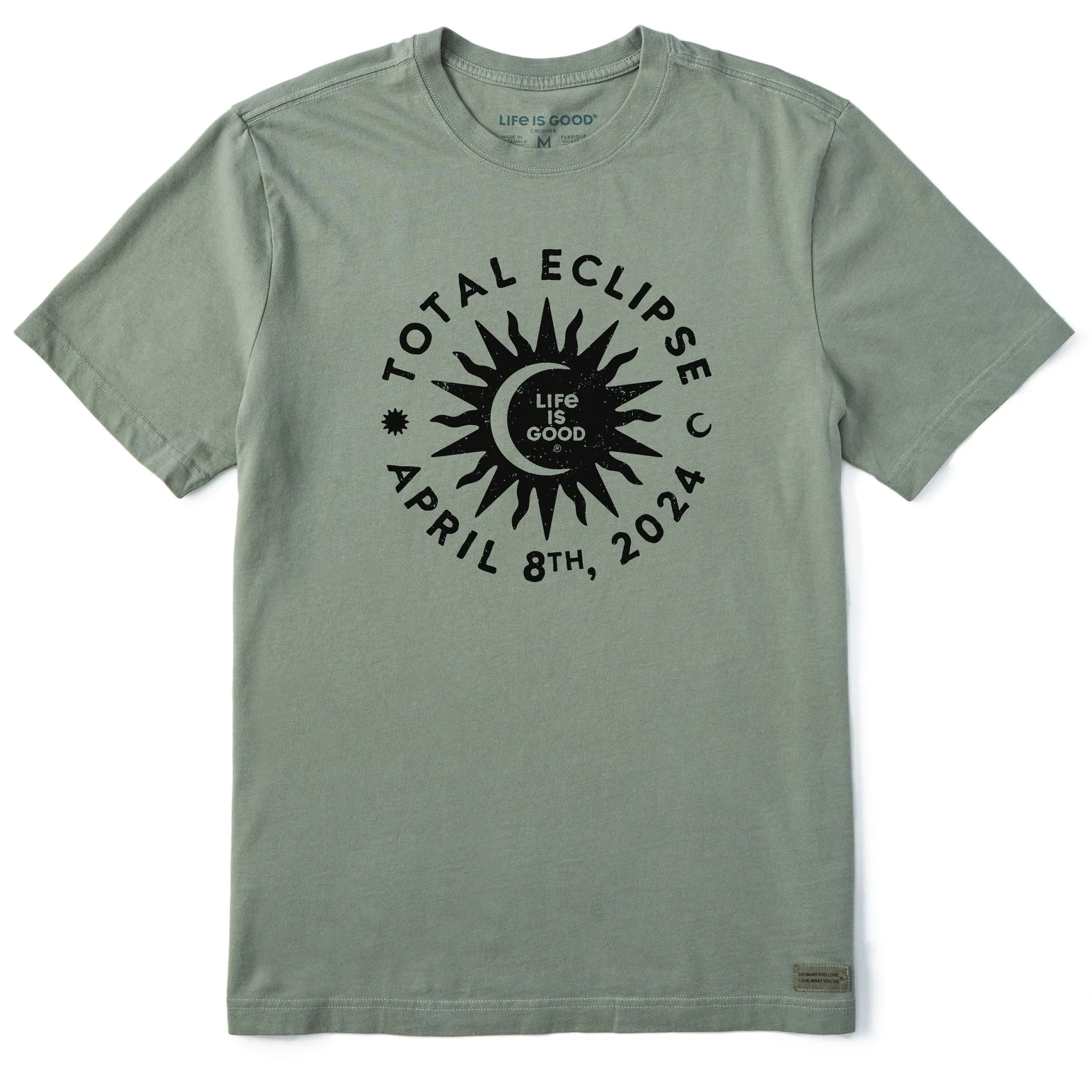 Soft Layer Fashion-Forward Men's Total Eclipse Sun 4.8.24 Short Sleeve Tee