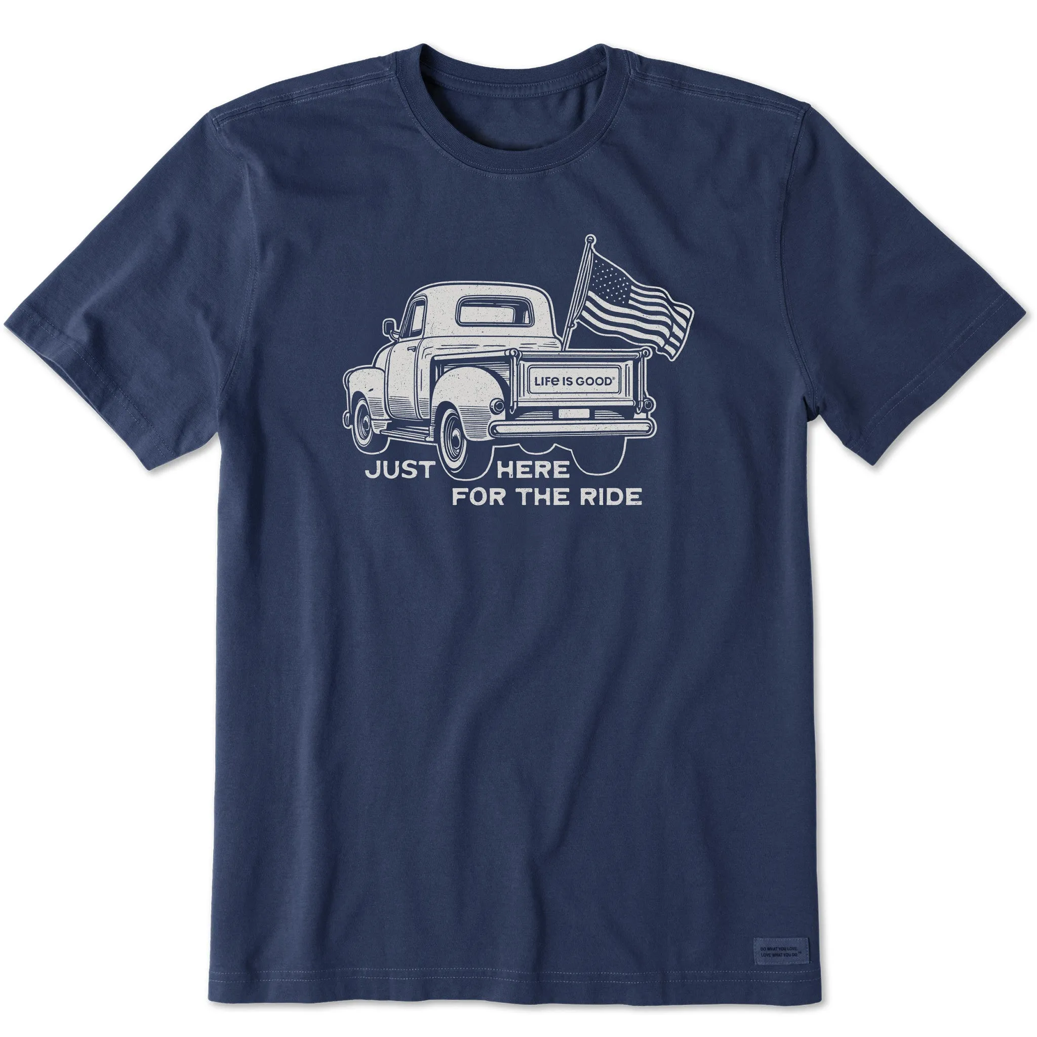 Men's Here for the Ride Short Sleeve Tee Seasonal top Teenager coolness