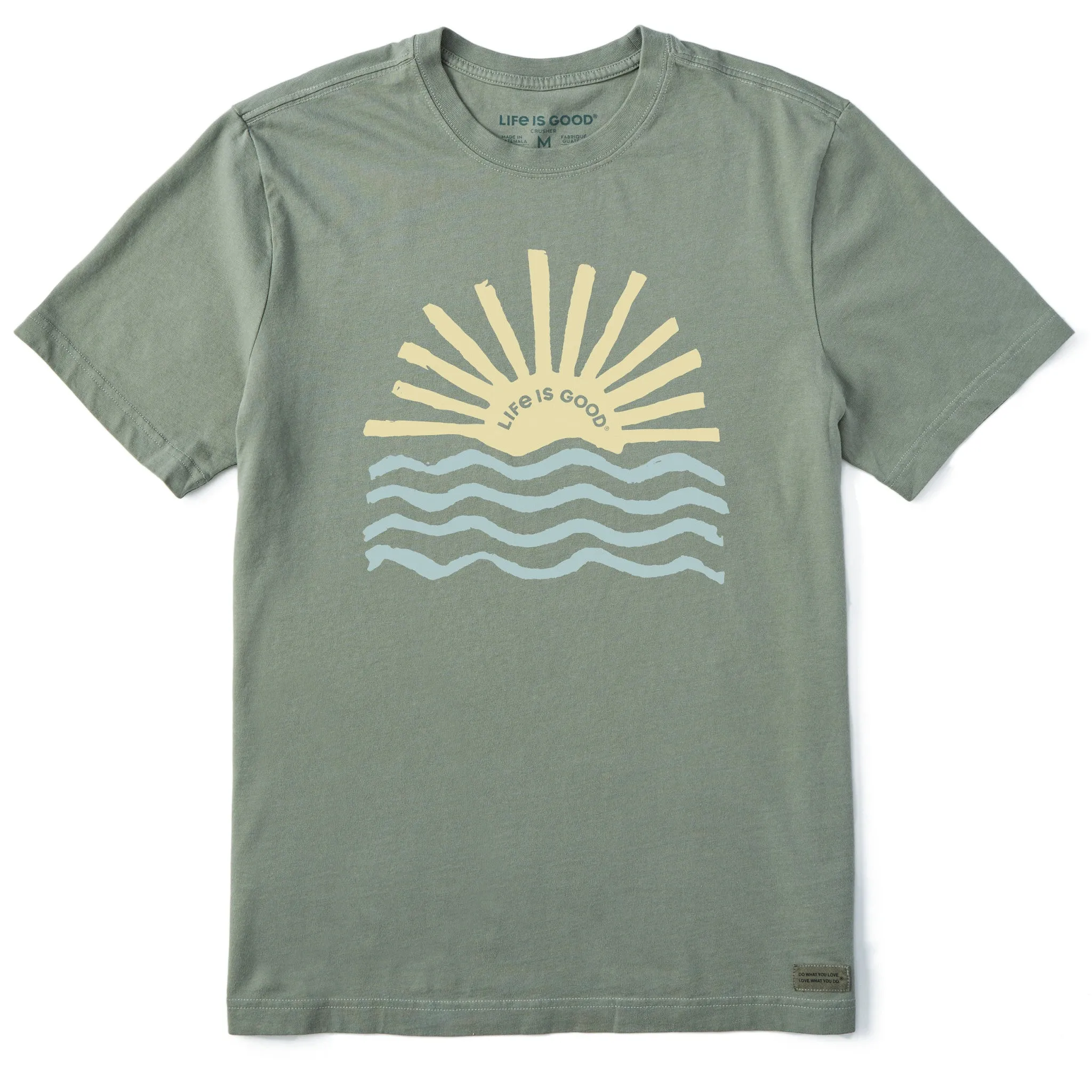Light Layer Sporty Flex Men's Sunny Waves Short Sleeve Tee