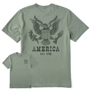 Men's The Great Seal of the United States Short Sleeve Tee ColorfastFabricTech
