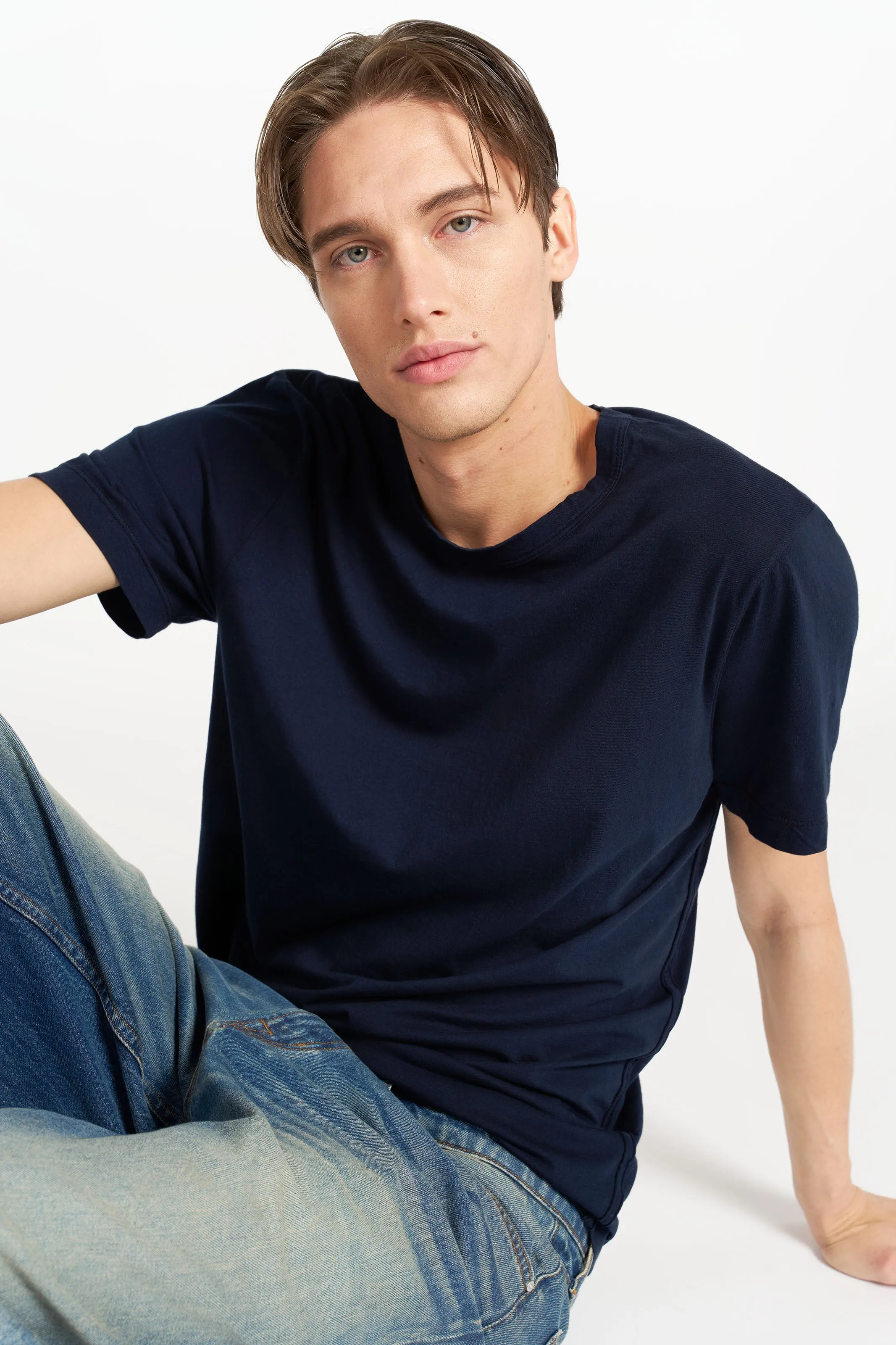 Essential Piece Easy-to-Match Classic Crewneck Tee