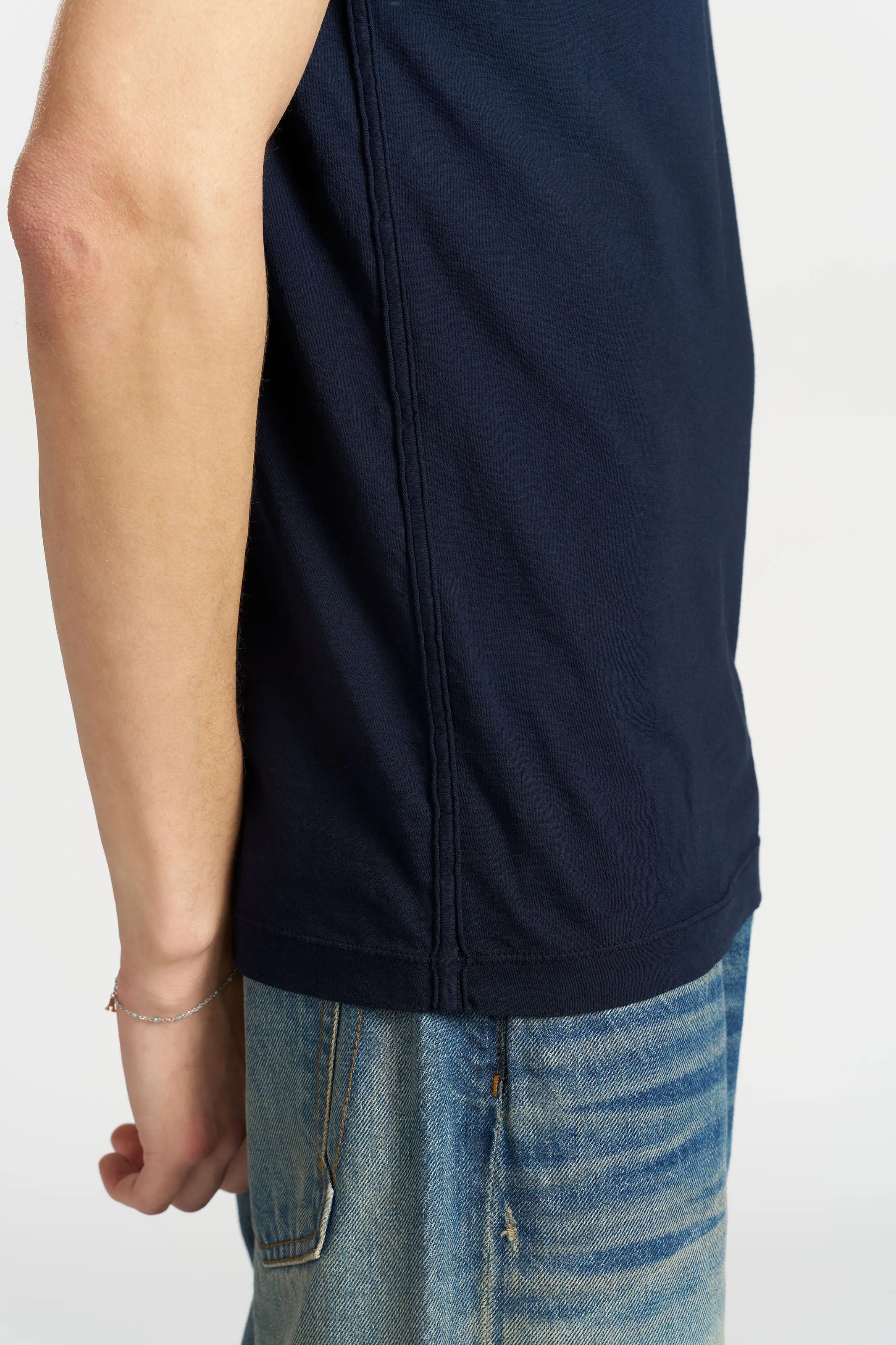 Classic Crewneck Tee Stylish Comfort Abstract mystery