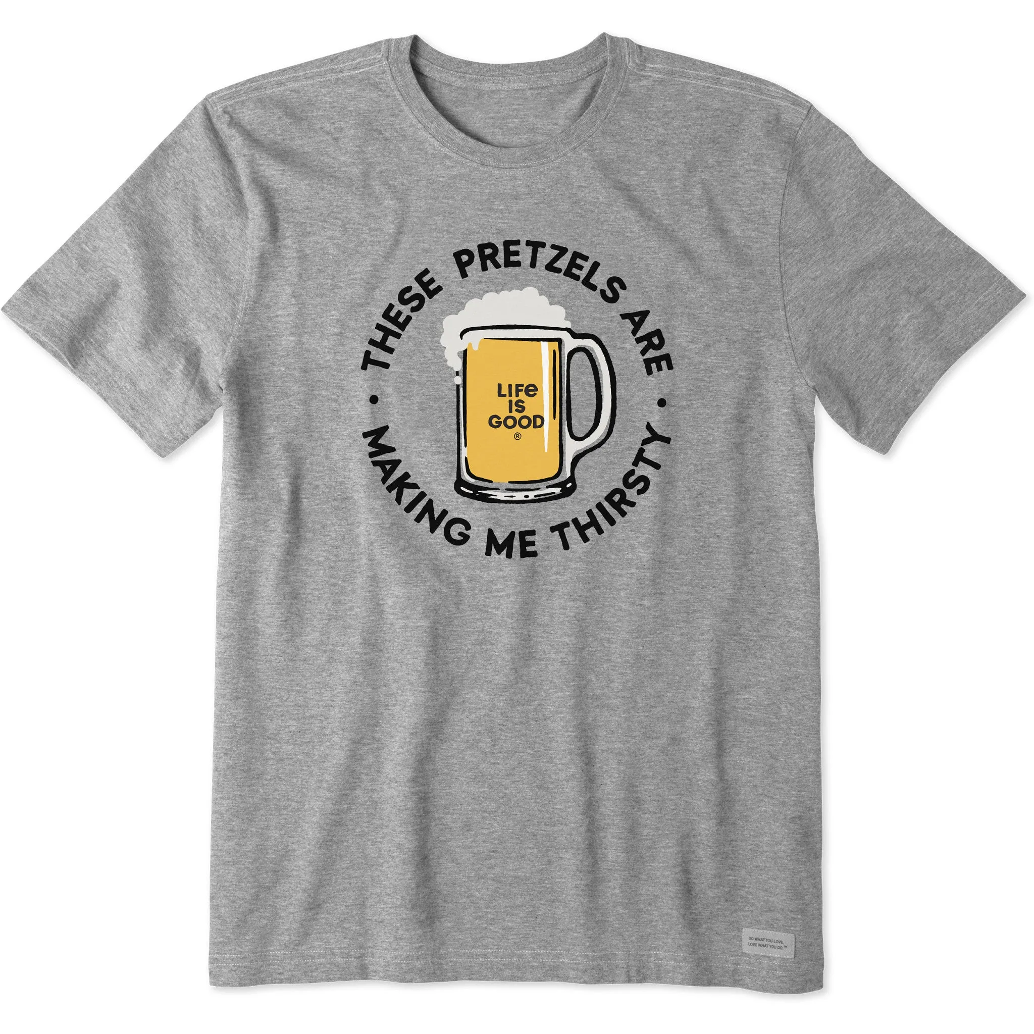 Cozy Vibes Men's These Pretzels Are Making Me Thirsty Short Sleeve Tee