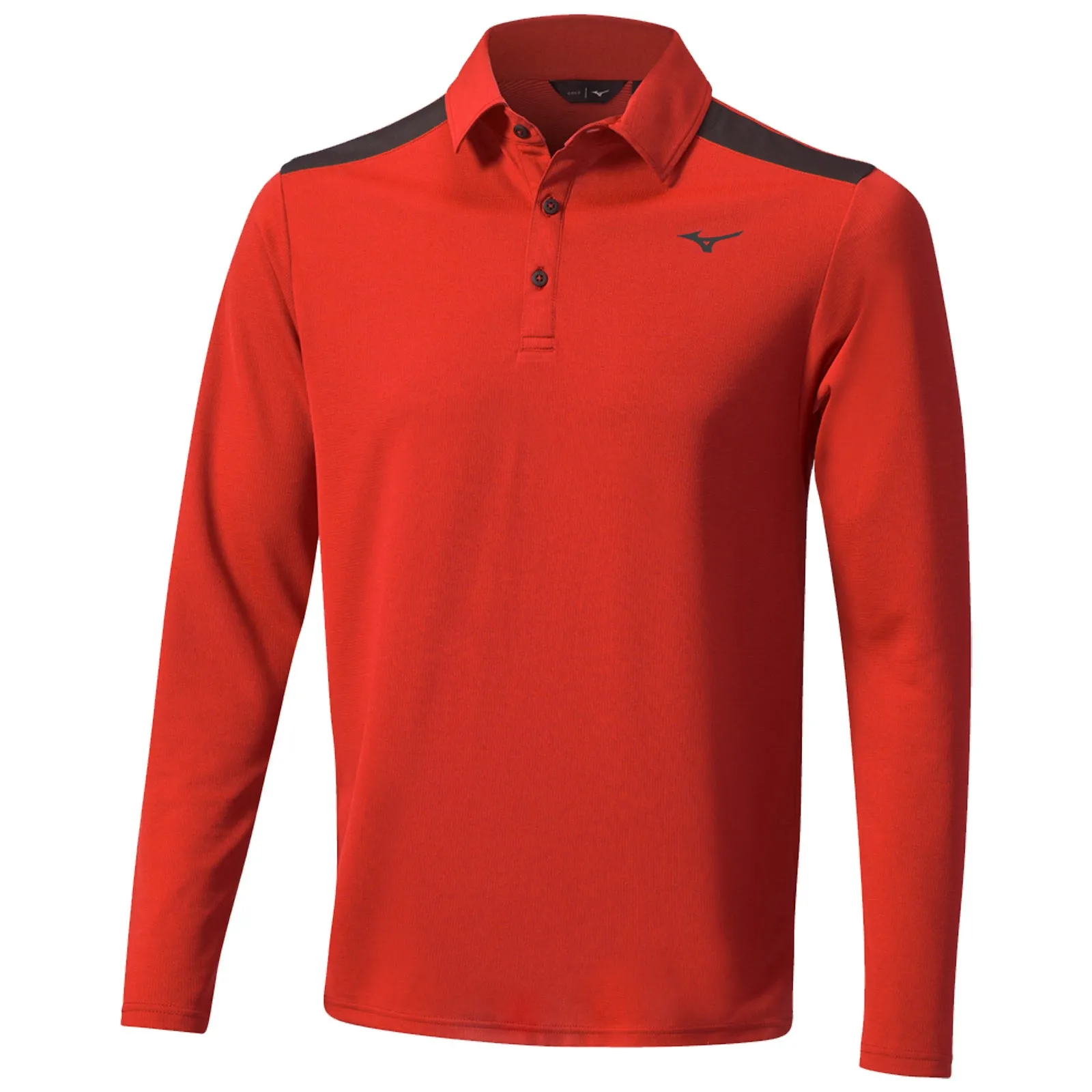 Mizuno Mens Winter Elite Long Sleeve Polo Shirt Fit All Sizes Party Ready