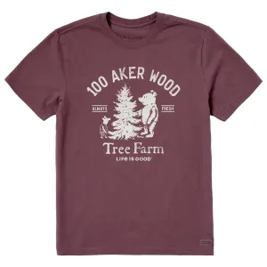 EasyCareFinish Men's Winnie 100 Aker Tree Farm Short Sleeve Crusher Tee