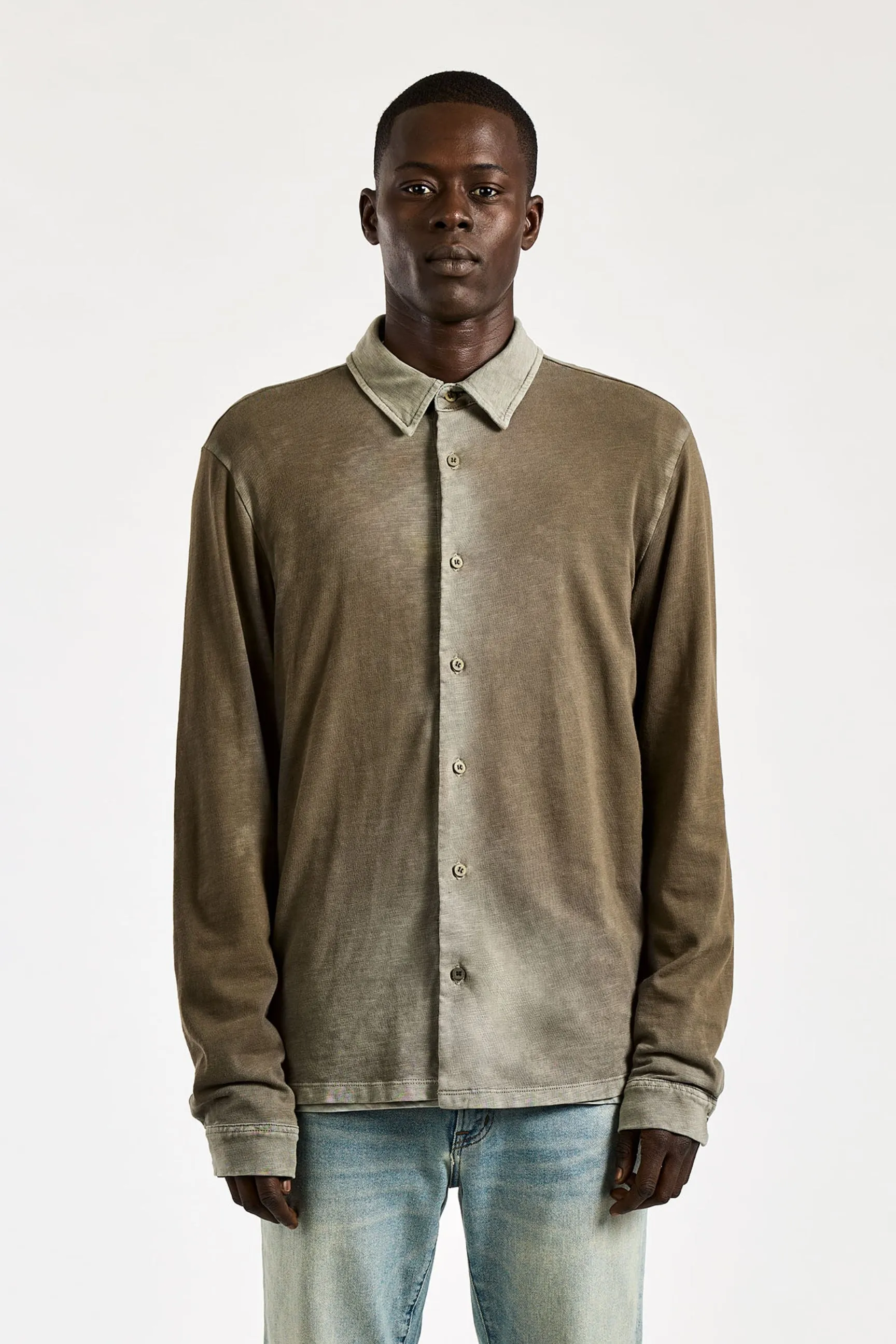 Presley Buttondown Chic Smart Fade Resistant Dye