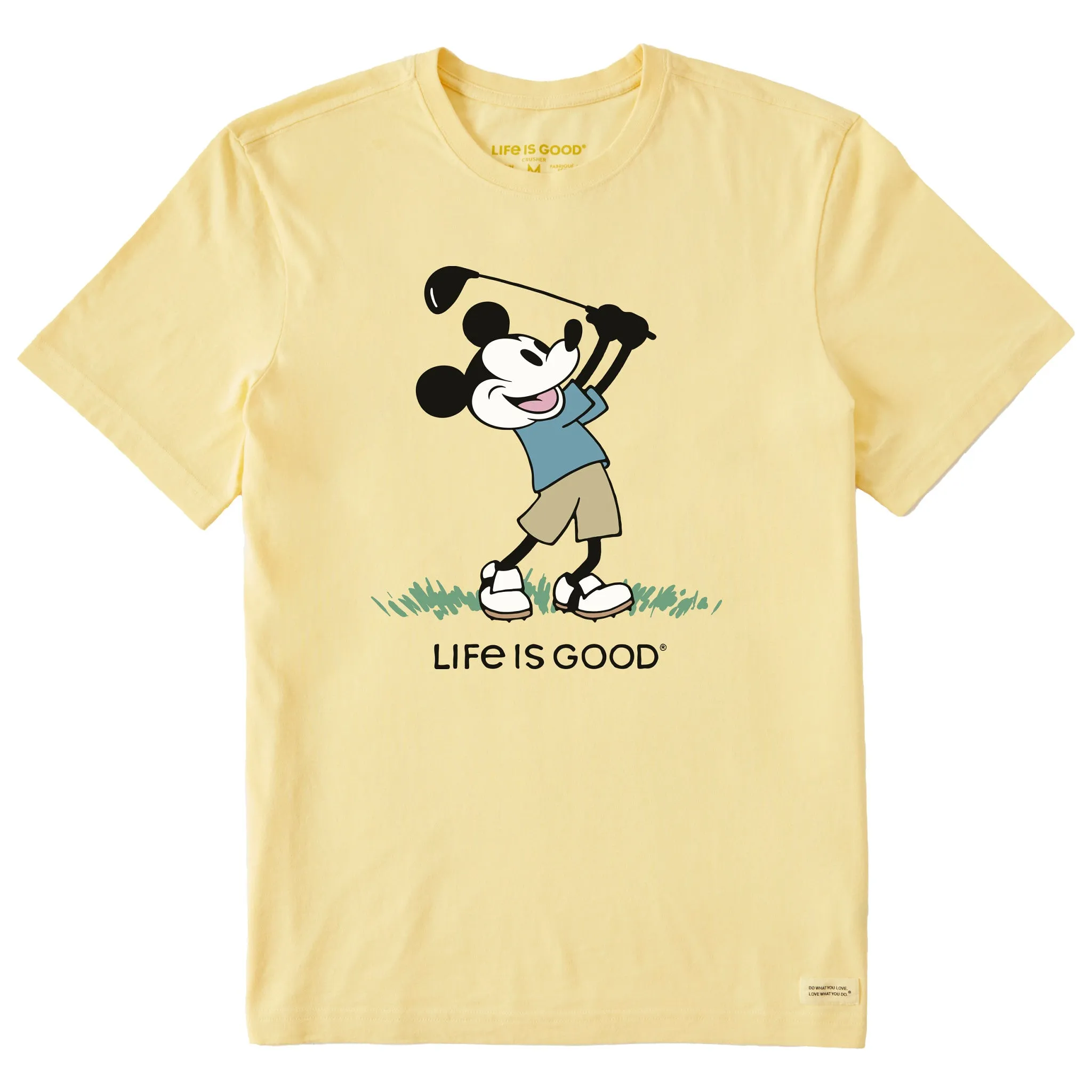 Men's Steamboat Willie Golf Short Sleeve Tee Practical Design Comfy and Soft
