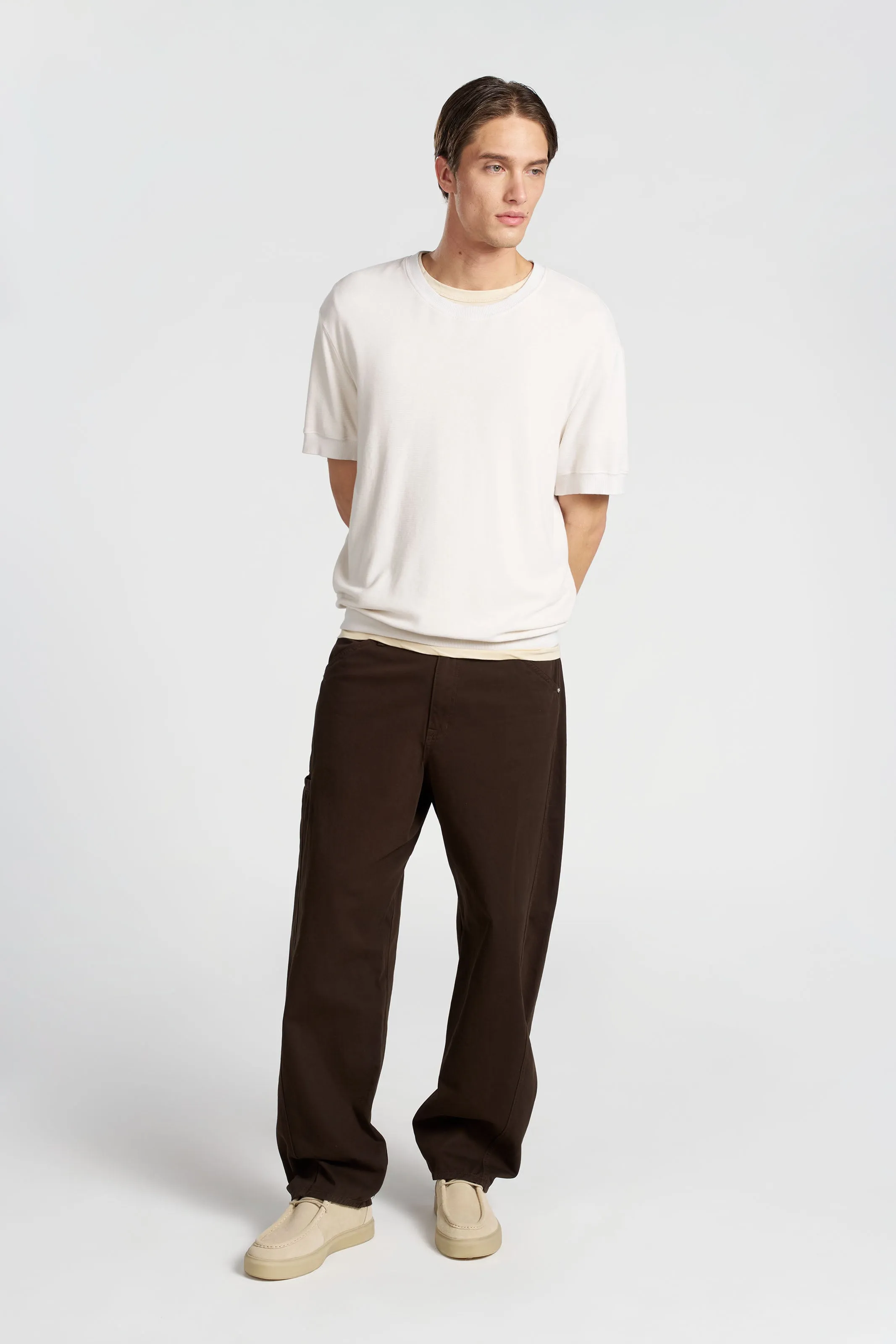 Hendrix Short Sleeve Crew Low carbon footprint Comfy All-Day