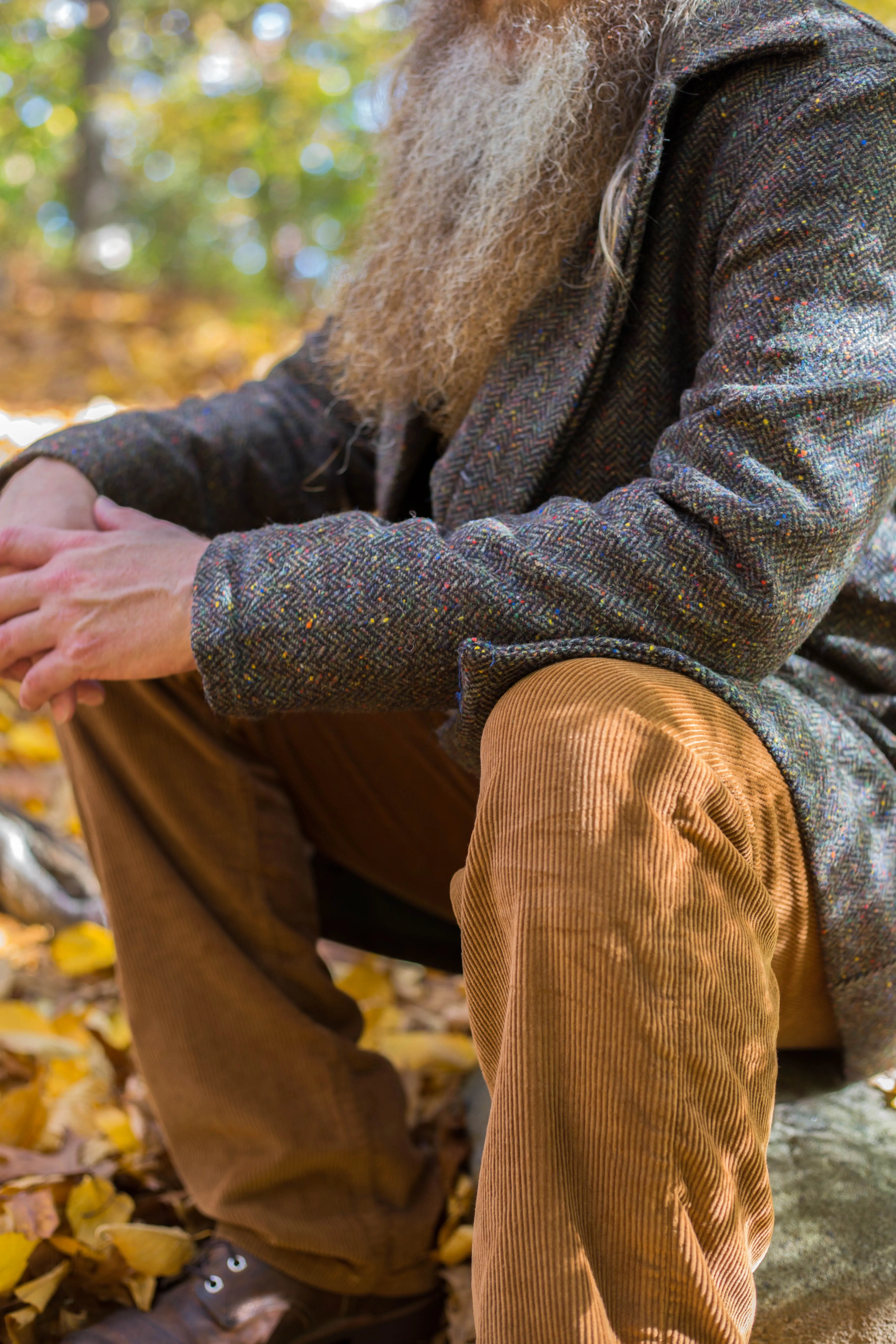 Japanese  8 wale Caramel Corduroy Miners Essential Fit Casual Performance Wear