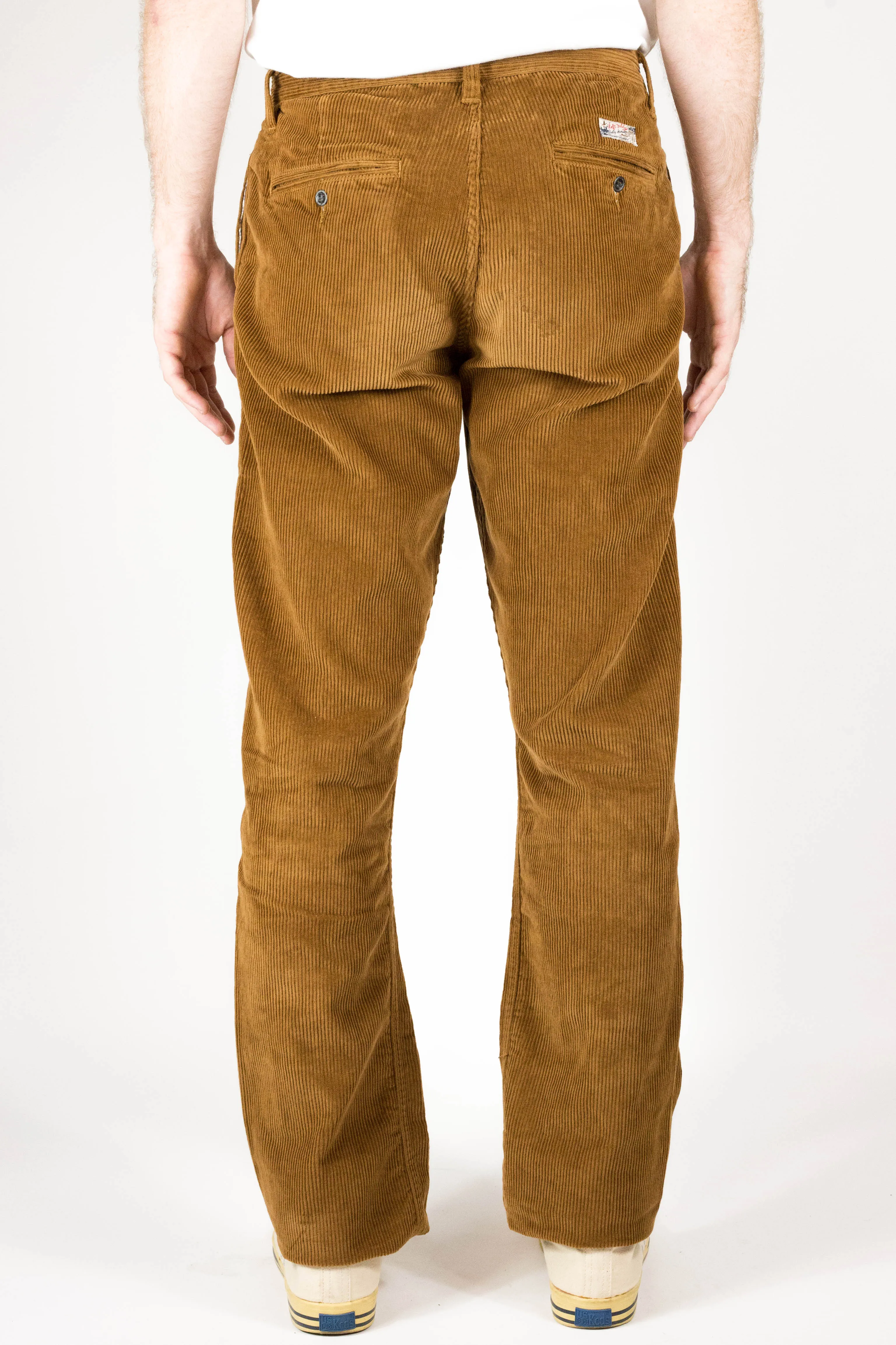 Japanese  8 wale Caramel Corduroy Miners WrinkleFreeFinish