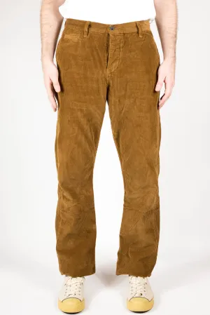 Japanese  8 wale Caramel Corduroy Miners Ultra Soft Blend Flexibility Fit