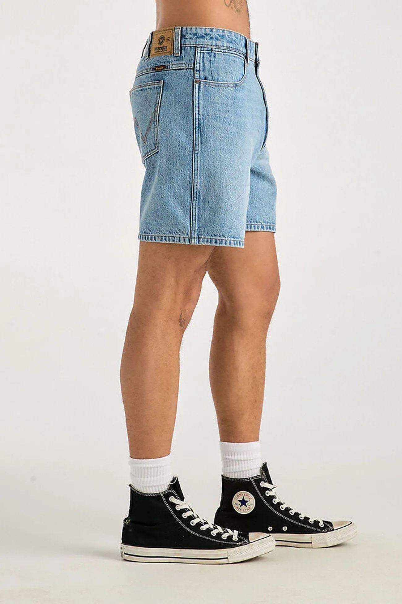 Flex Style Comfort Stretch Fit Slacker Short Salt Water Blue