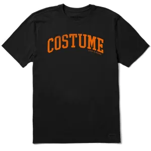 Men's Halloween Costume Arch Short Sleeve Crusher Tee Garment Washed Texture
