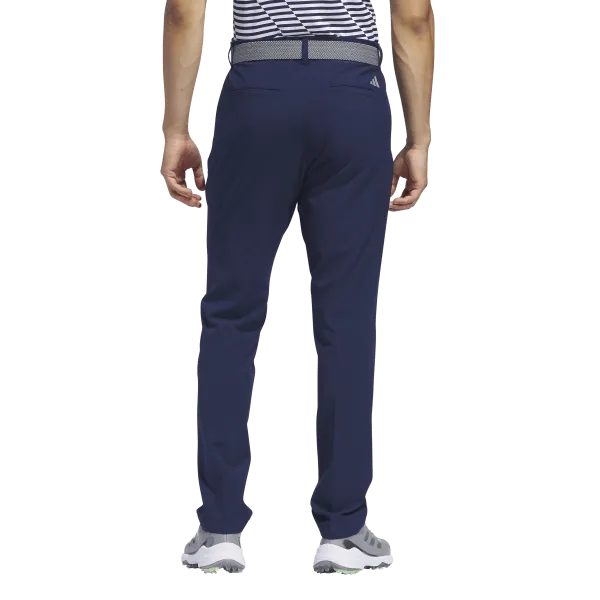 Adidas Ultimate365 Tapered Golf Trousers - Blue Snag Free Fabric Seamless Waist Technology