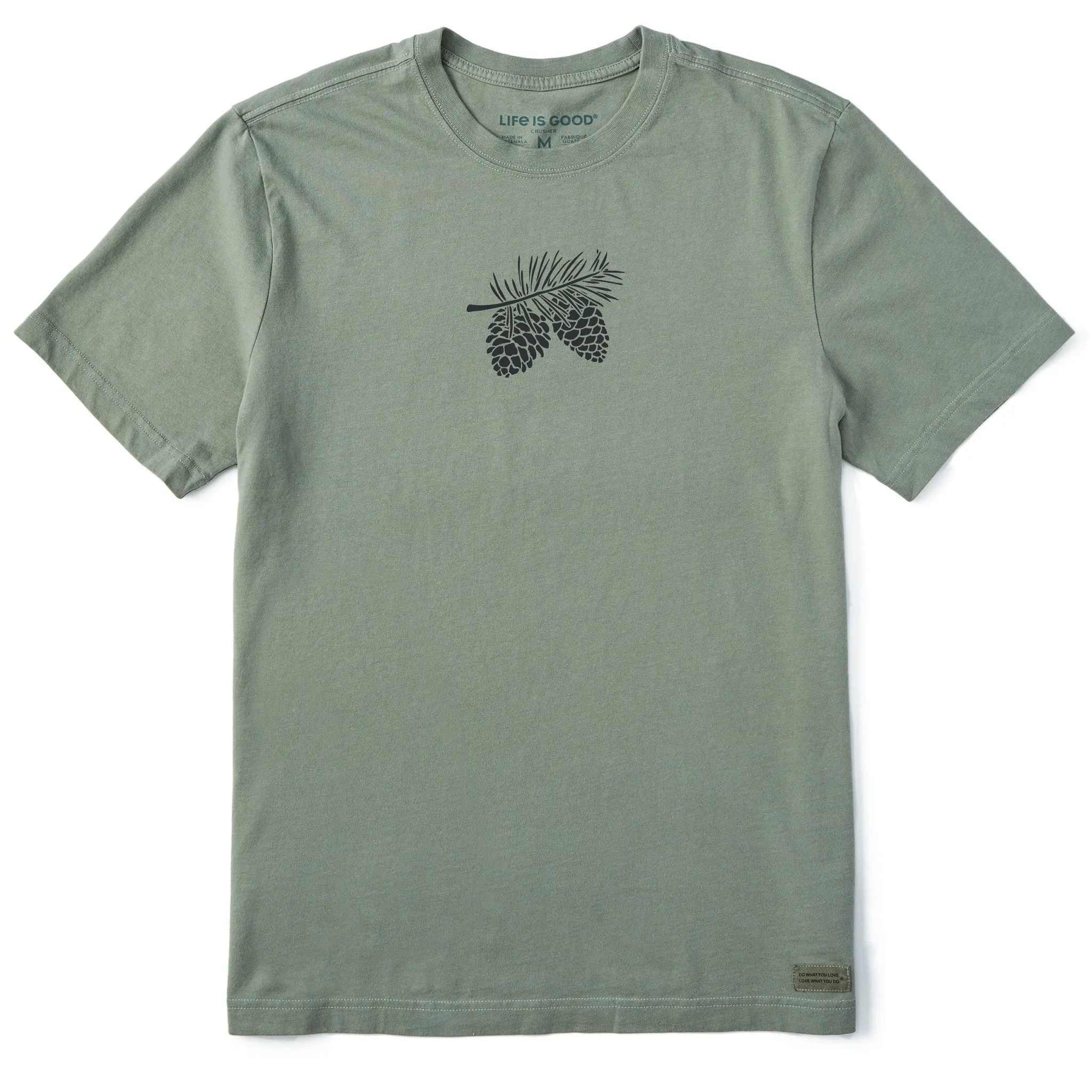 Men's Pine Cones Short Sleeve Crusher Tee Eye-Catching