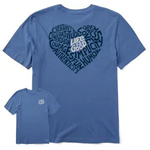 Men's Super Heart Short Sleeve Tee UV resistant