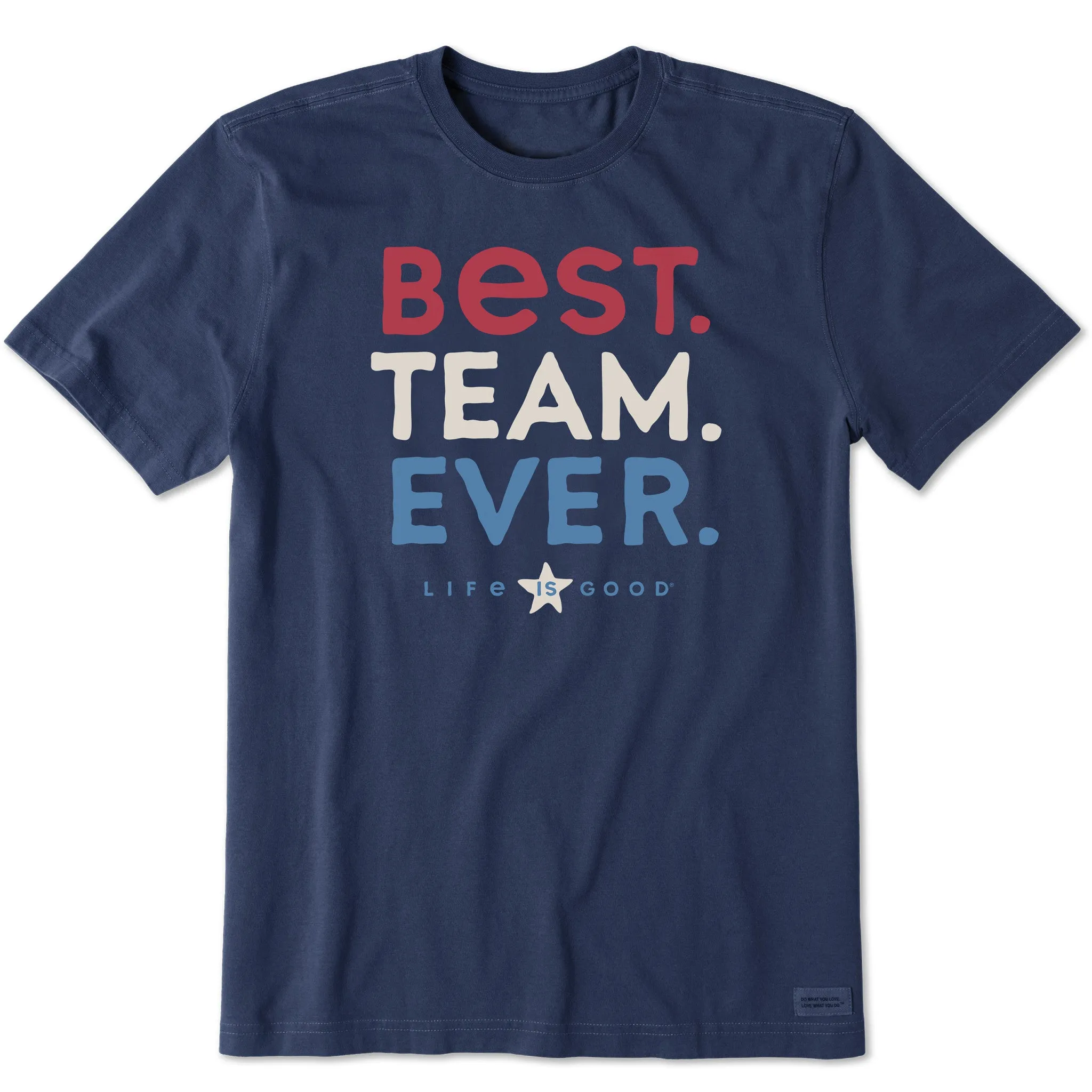 Men's Wordsmith Best. Team. Ever. Short Sleeve Tee Chic Smart